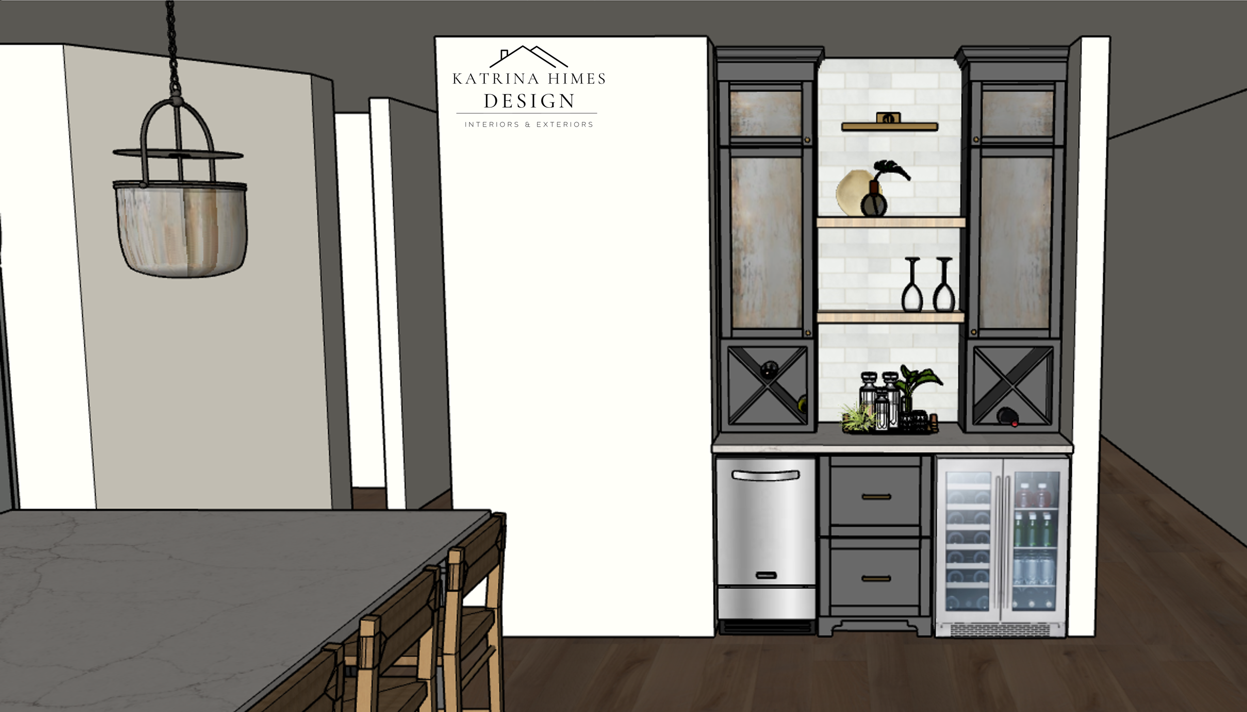 Kitchen Design Rendering