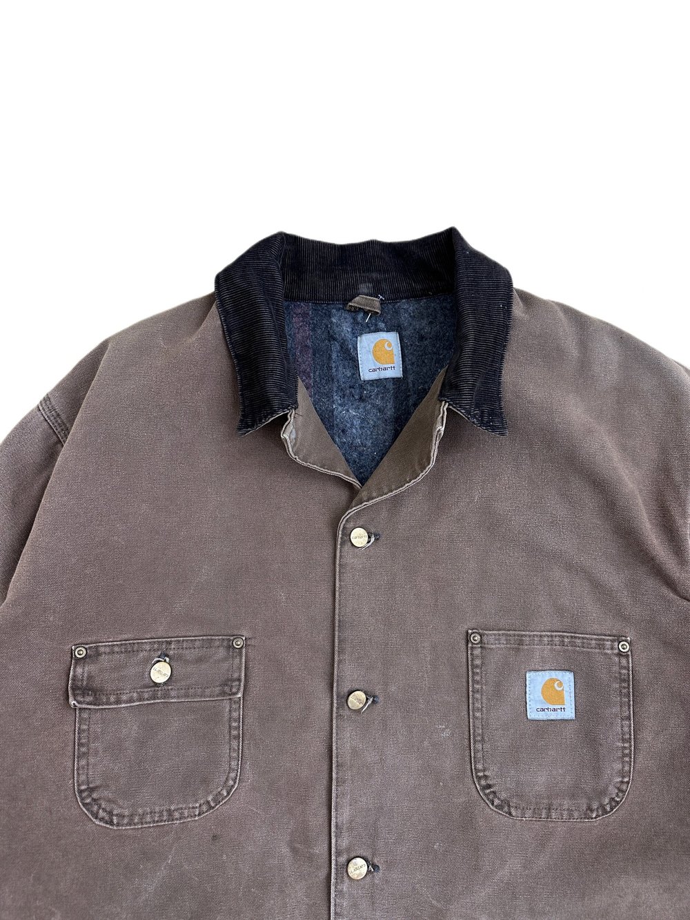 90's Carhartt Chore Coat ((XXL) — shop