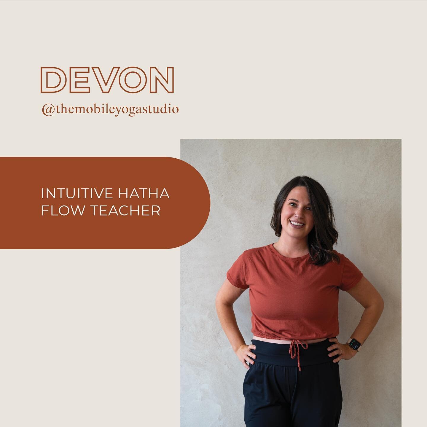 Teacher Feature: Devon 🧘&zwj;♀️ 

Hi, I&rsquo;m Devon(she/her)!&nbsp;
I love being a student and a guide of the beautiful and sacred practice of Yoga, so, thank you for taking the time to read a little about me. I see myself as a lifelong student of