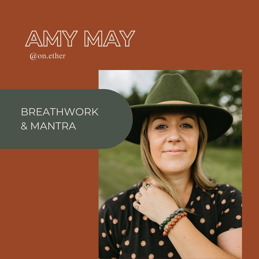 We are pleased to introduce: Amy May @on.ether 

Breathwork facilitator, Kundalini yoga teacher, and a student of Vedic Astrology, Amy brings her trauma-informed blended practices to offer &lsquo;Breath &amp; Mantra&rsquo; at City &amp; Soul Wellness