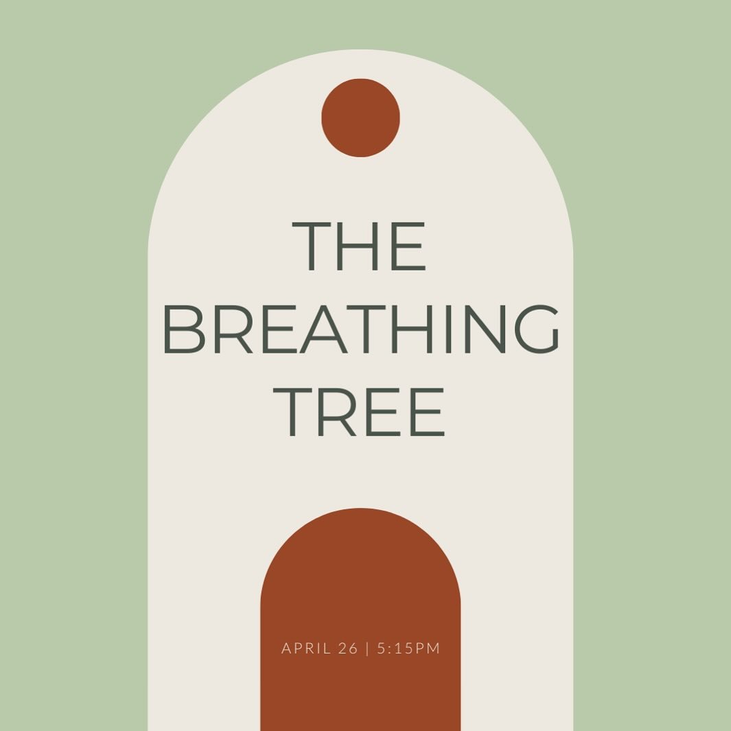 Join @thebreathingtree tomorrow for a workshop that will leave you feeling more connected to your breath. 

You will learn techniques to improve your respiratory health, immune function, and calm your nervous system. 

✨April 26 | 5:15pm