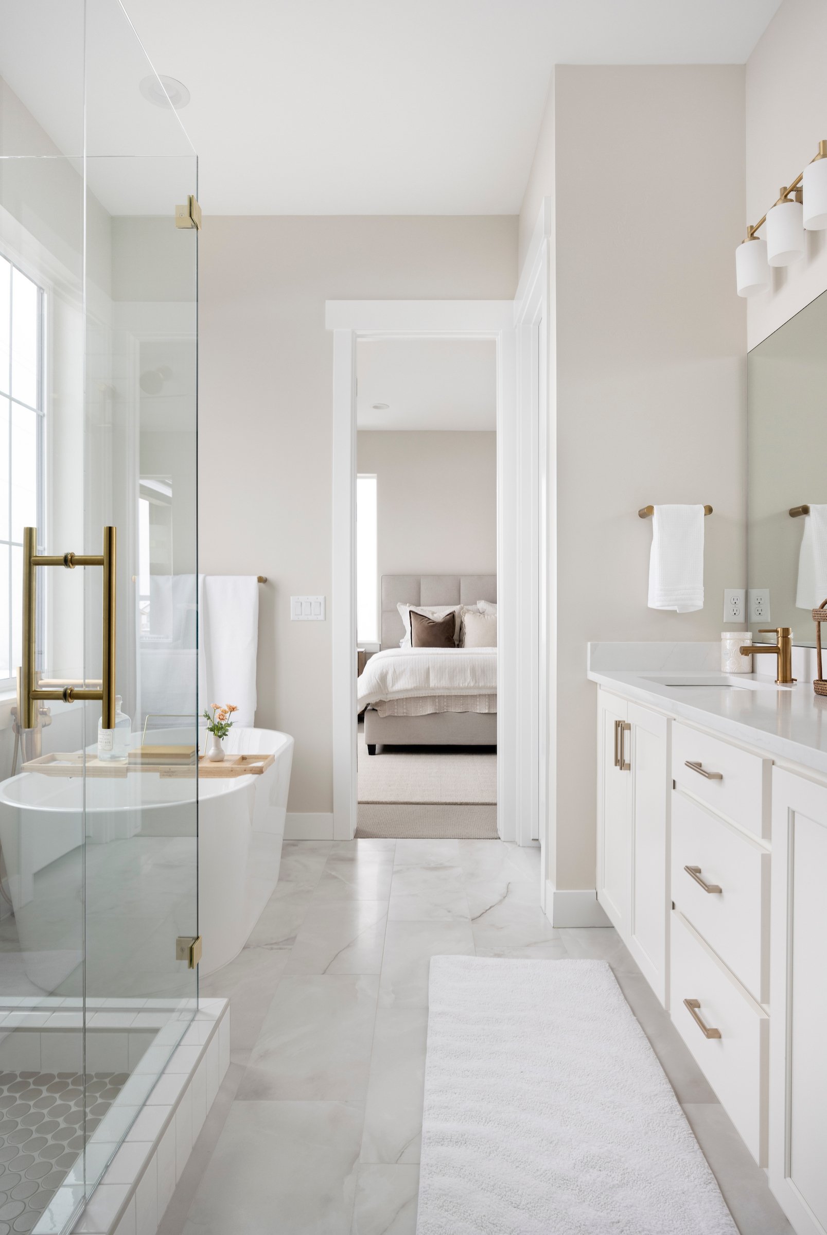 primary suite bathroom