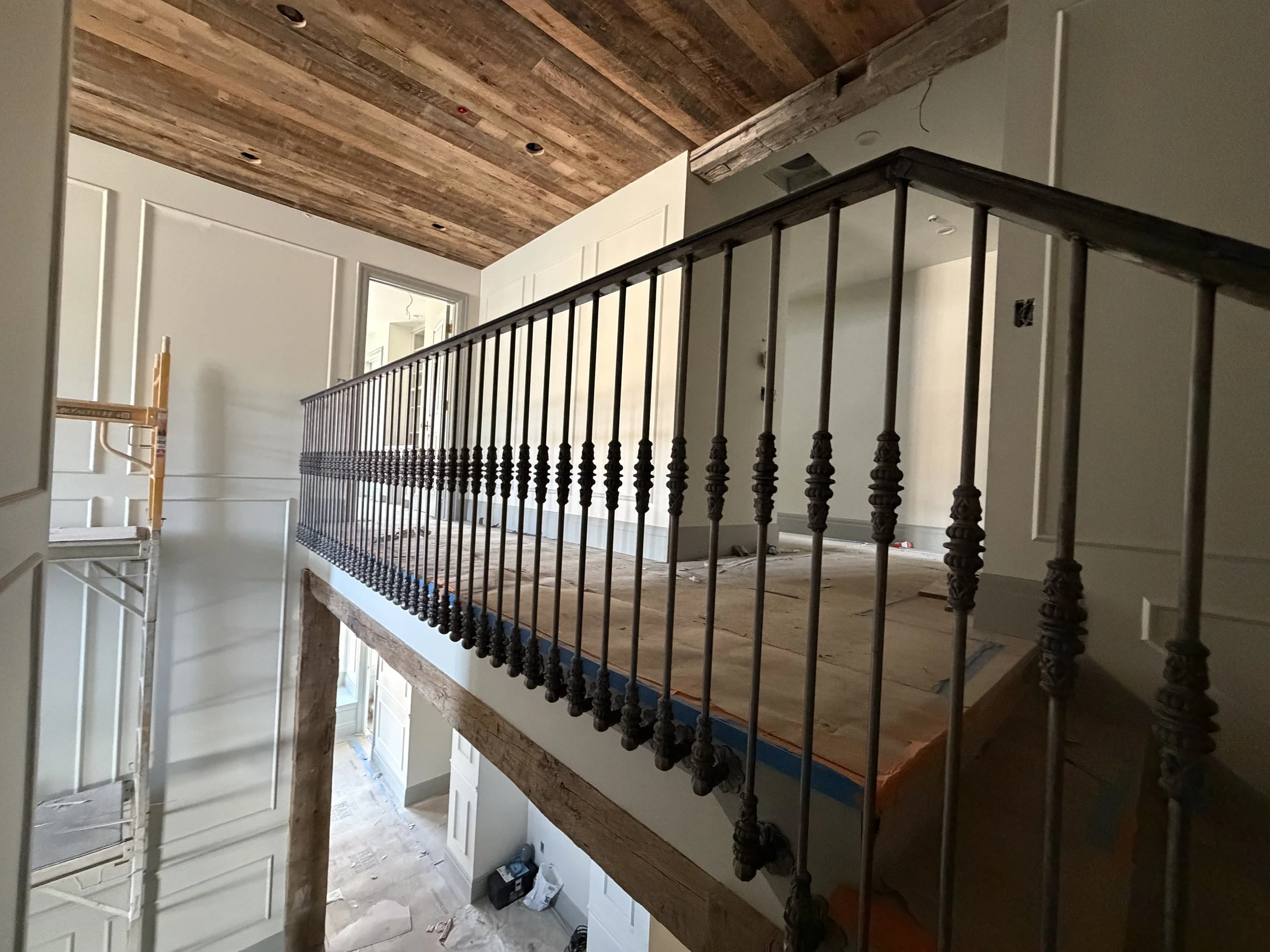 chateau upper level railing