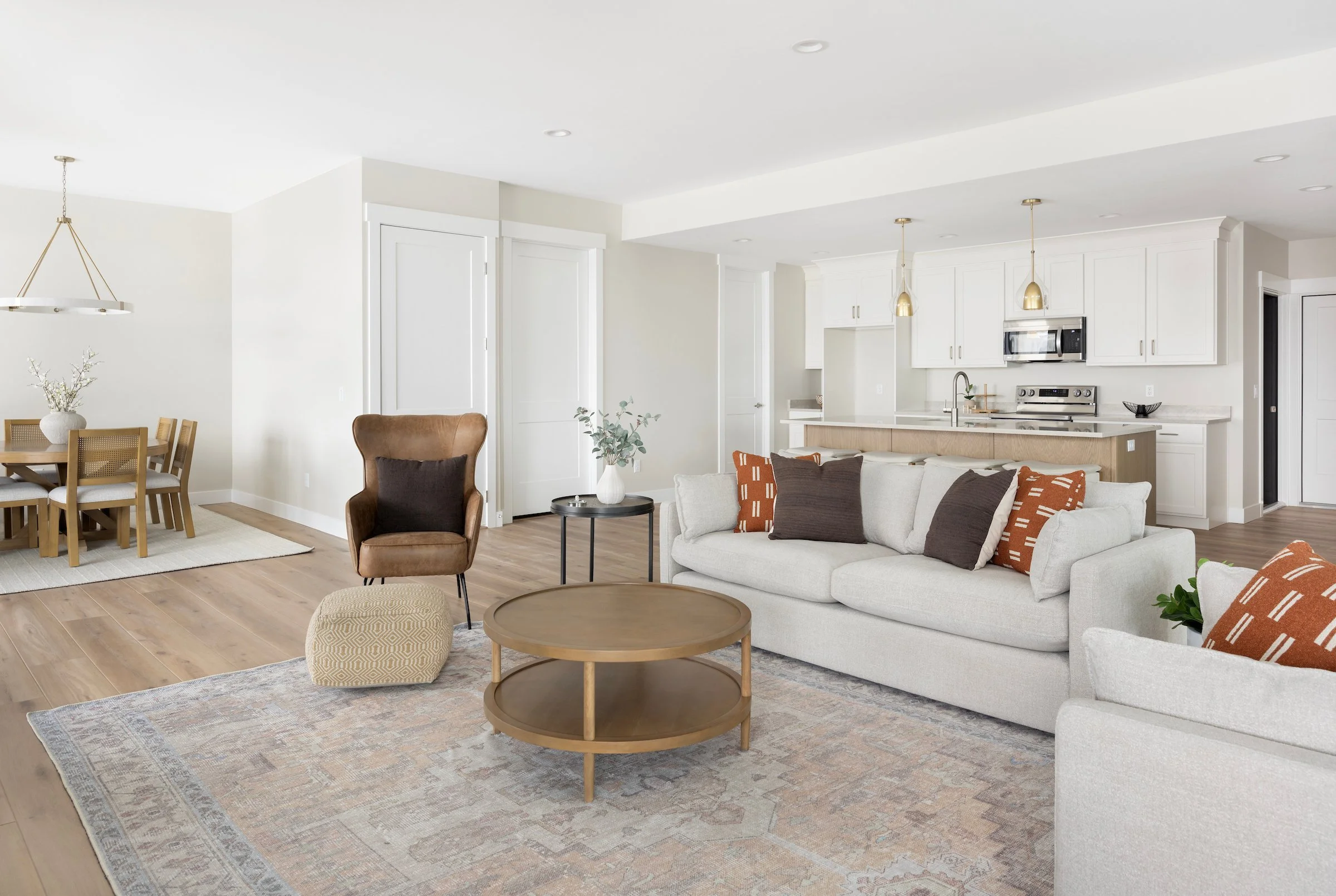 basement family room