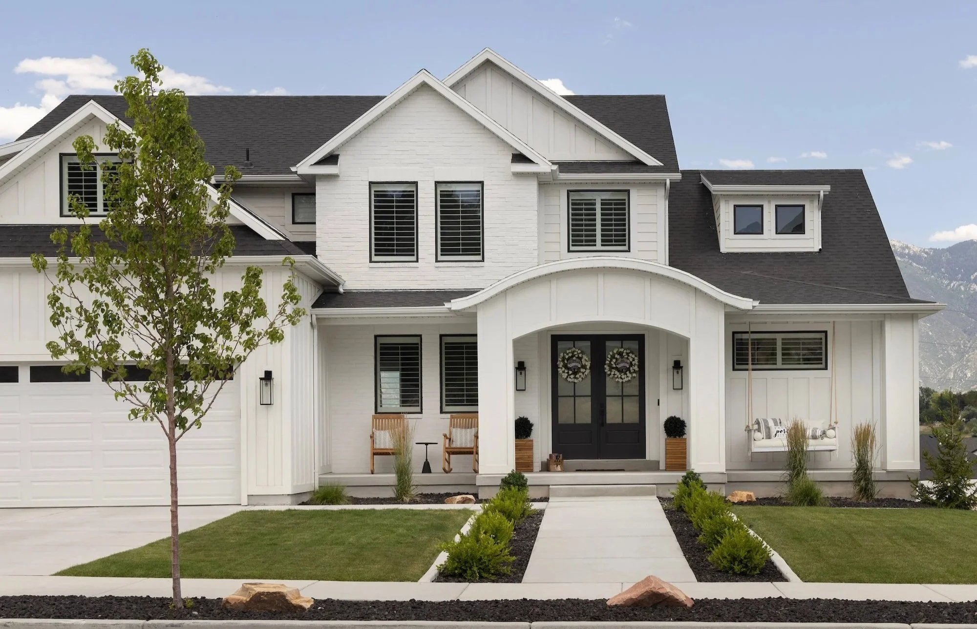 Utah farmhouse home design