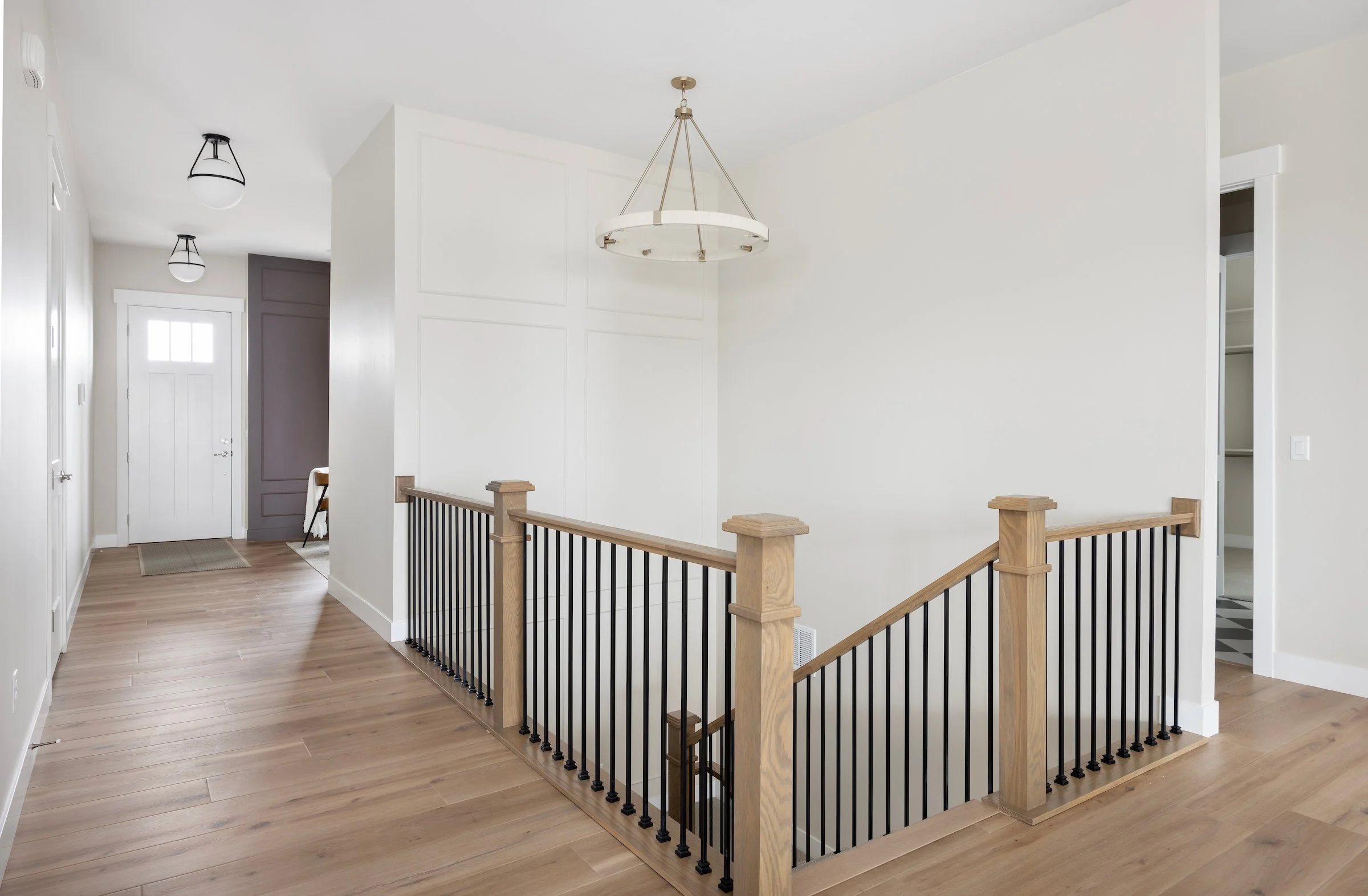main level entryway & stairs