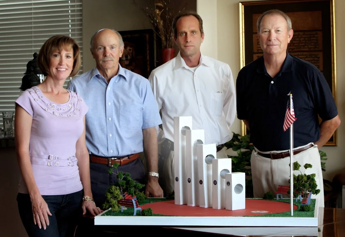 AVM Planning Committee (left to right):  Renee Palmer-Jones, Steve Rusch, Jim Martin, and Admiral Ronald Tucker