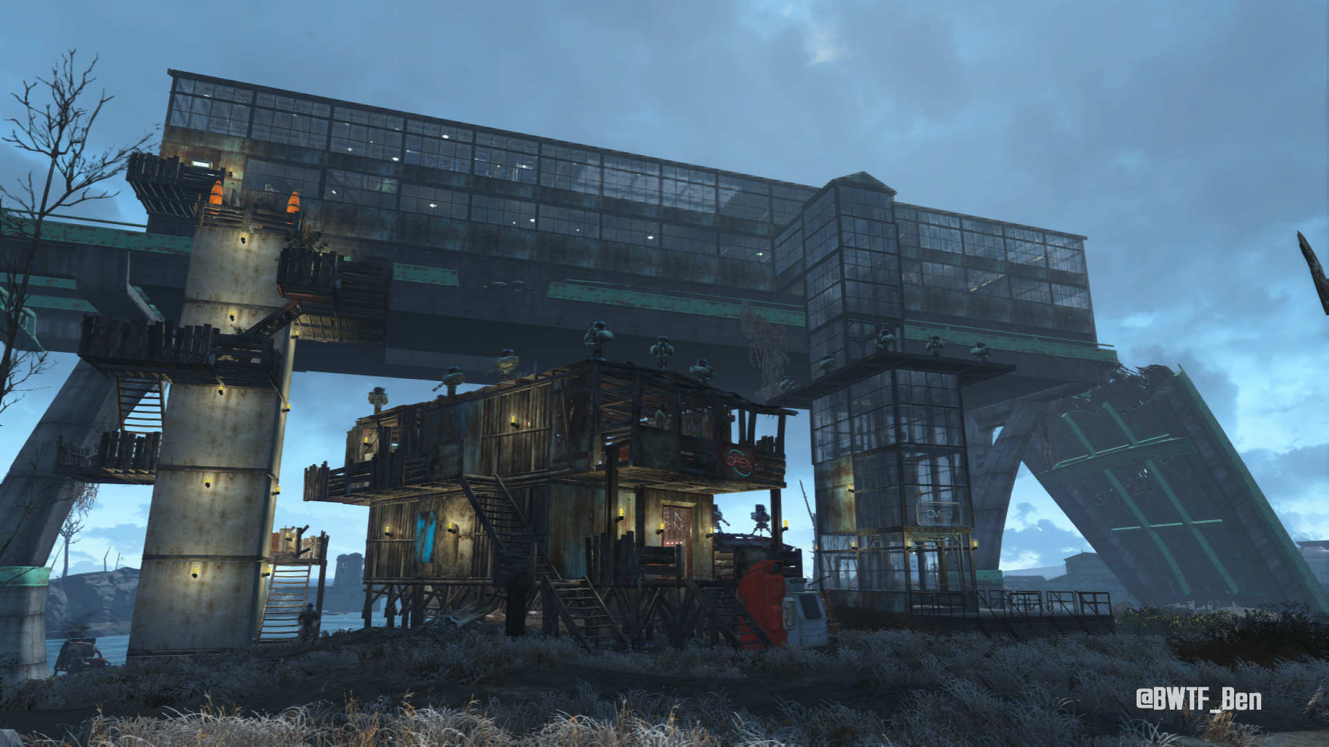 Fallout 4 Finch Farm Settlement Build Wonko S Geekery