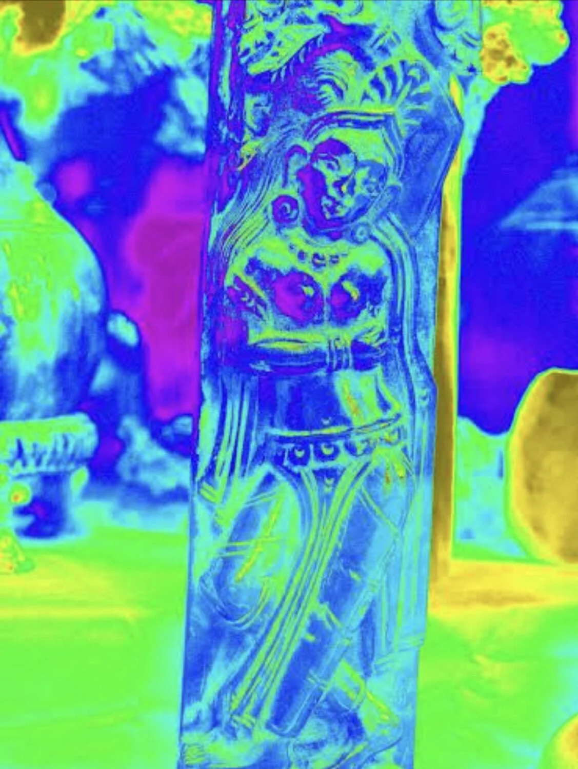 BODHISATTVA BLUE GREEN 
