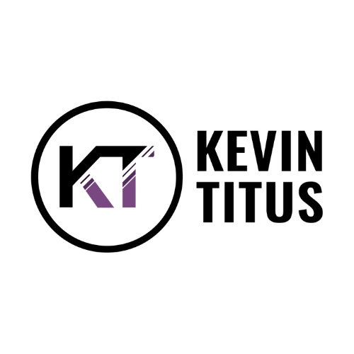 Logo featuring the initials 'KT' inside a circle, with the text 'Kevin Titus' to the right.