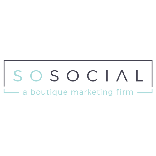 Logo for SOSocial, a boutique marketing firm