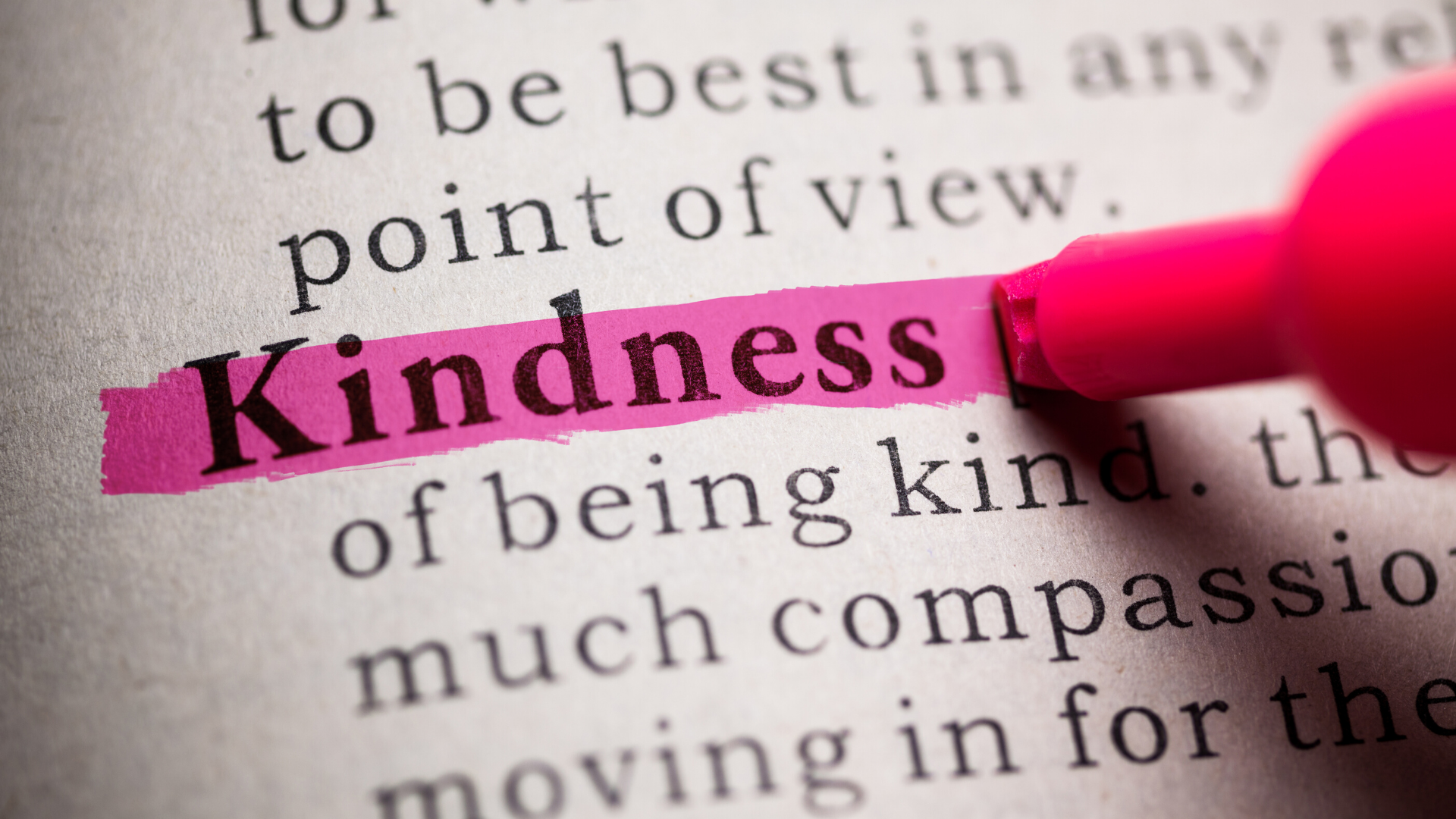 Kindness Creates Connection