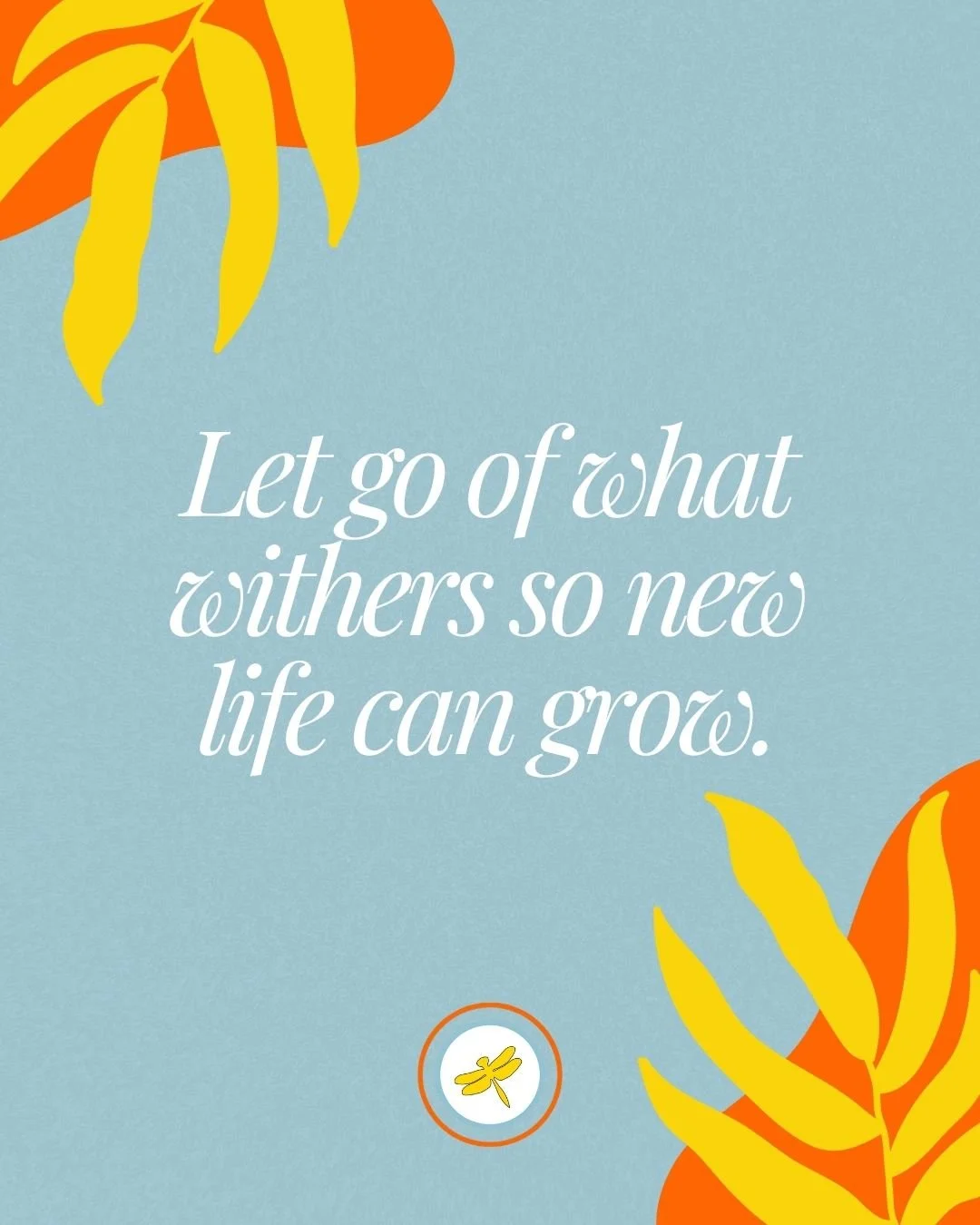 Sometimes growth doesn't come from adding more; it comes from letting go.

Release the habits, thoughts, relationships, or expectations that no longer nurture who you're becoming. Making space isn't giving up, it's making room for something better.

