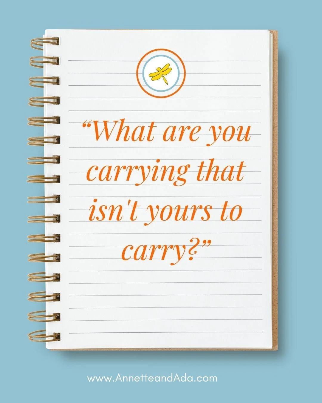 JOURNAL WITH US 📒🖊

Not everything that weighs on you belongs to you.

Other people&rsquo;s expectations. Their opinions. Their choices. Their emotions. Their disappointment.

Take a moment today to notice what you&rsquo;ve been carrying&mdash;and 