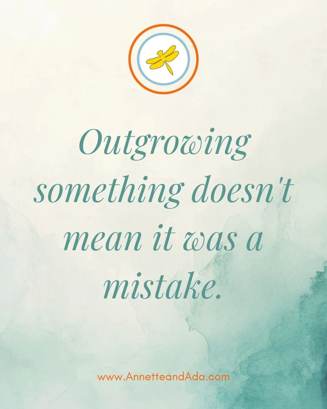 Not everything we leave behind was wrong for us.

Sometimes a relationship, friendship, job, belief, dream, or version of ourselves was exactly what we needed for that season.

Growth can mean appreciating what something gave you while also recognizi