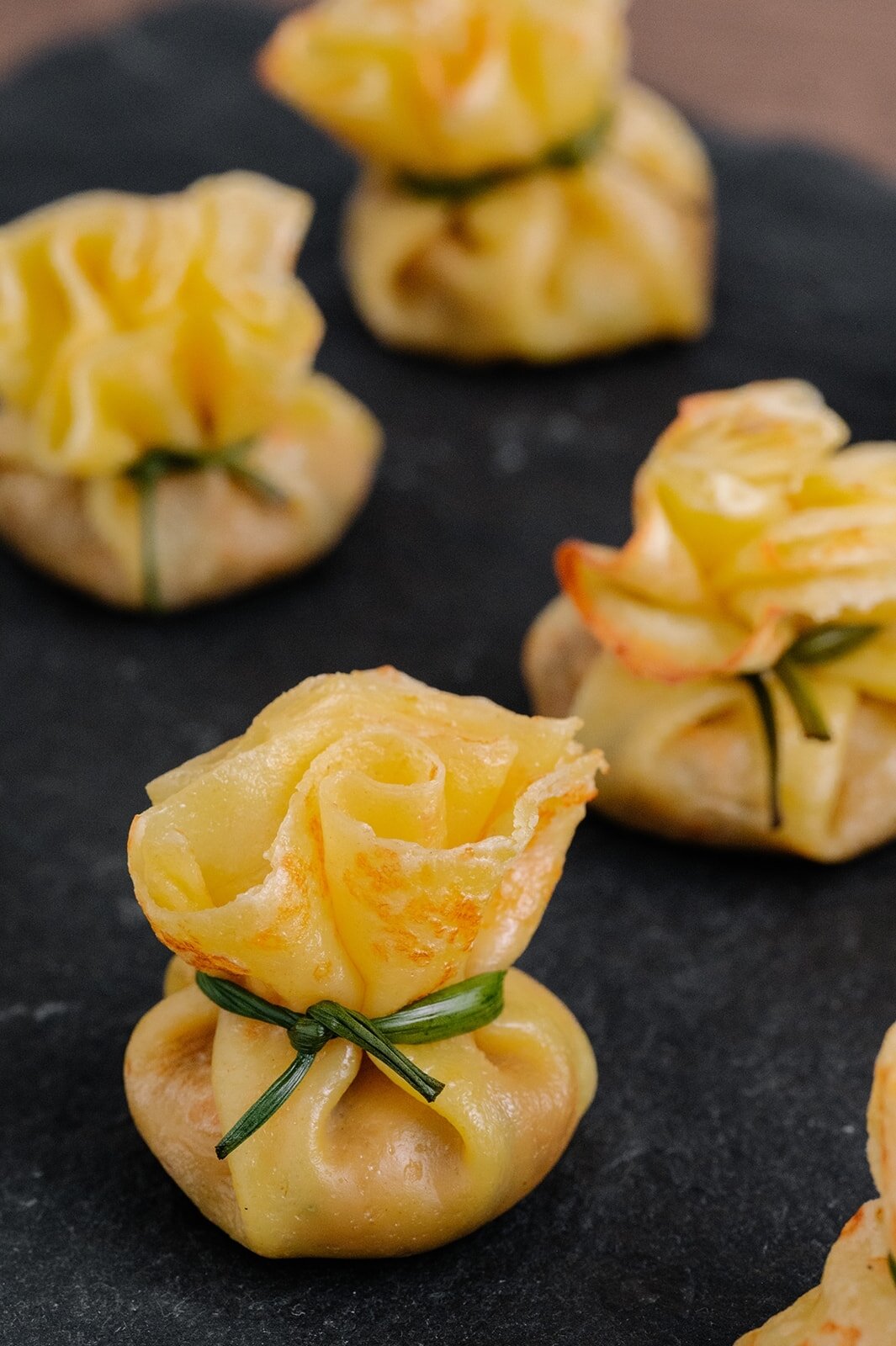 These gorgeous Mushroom Crepe Purses are not only presented to perfection but are oh so tasty!​​​​​​​​
..​​​​​​​​
Connect with our events team to start planning your next Edge event!​​​​​​​​
..​​​​​​​​
events@edgecatering.ca