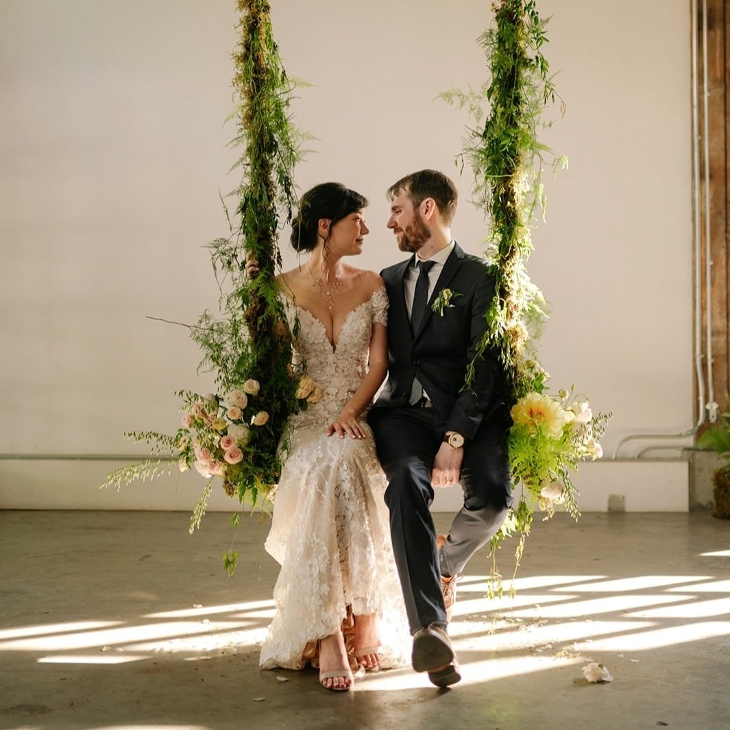 Swinging into the 2024 wedding season and we couldn't be more excited!!​​​​​​​​
..​​​​​​​​
This gorge pic, captured by the incredible @mathiasfast from M &amp; M's stunning wedding day.​​​​​​​​
..​​​​​​​​
Florist: @de.la.flore ​​​​​​​​​​​​​​​​​​​​​​​