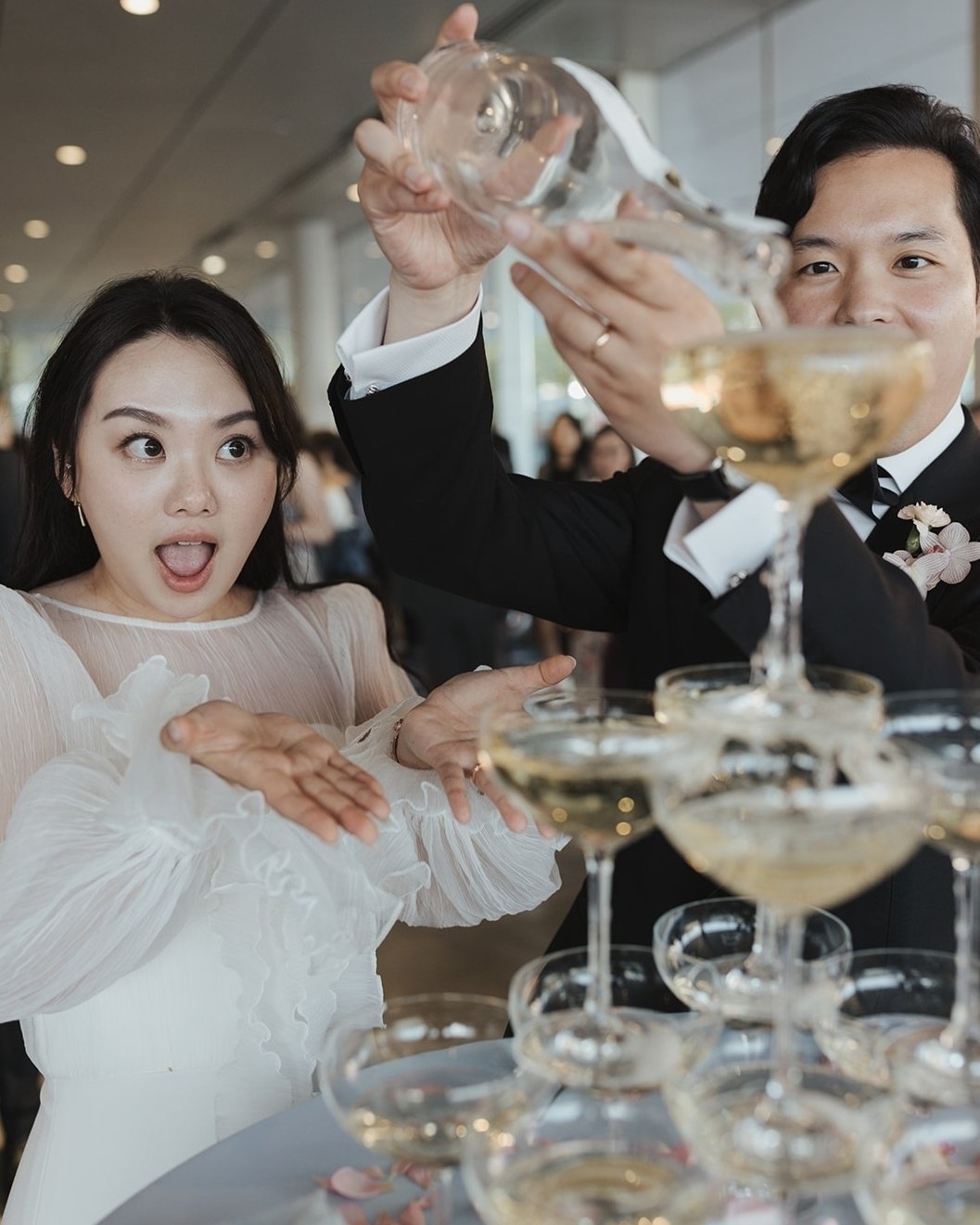 Sip, sip, hooray! 🥂 Wedding season has officially arrived at Edge and we couldn't be more excited! 💍✨​​​​​​​​
​​​​​​​​
We're ready for a season full of love, laughter, beautiful moments with family &amp; friends&mdash;and of course, next-level food