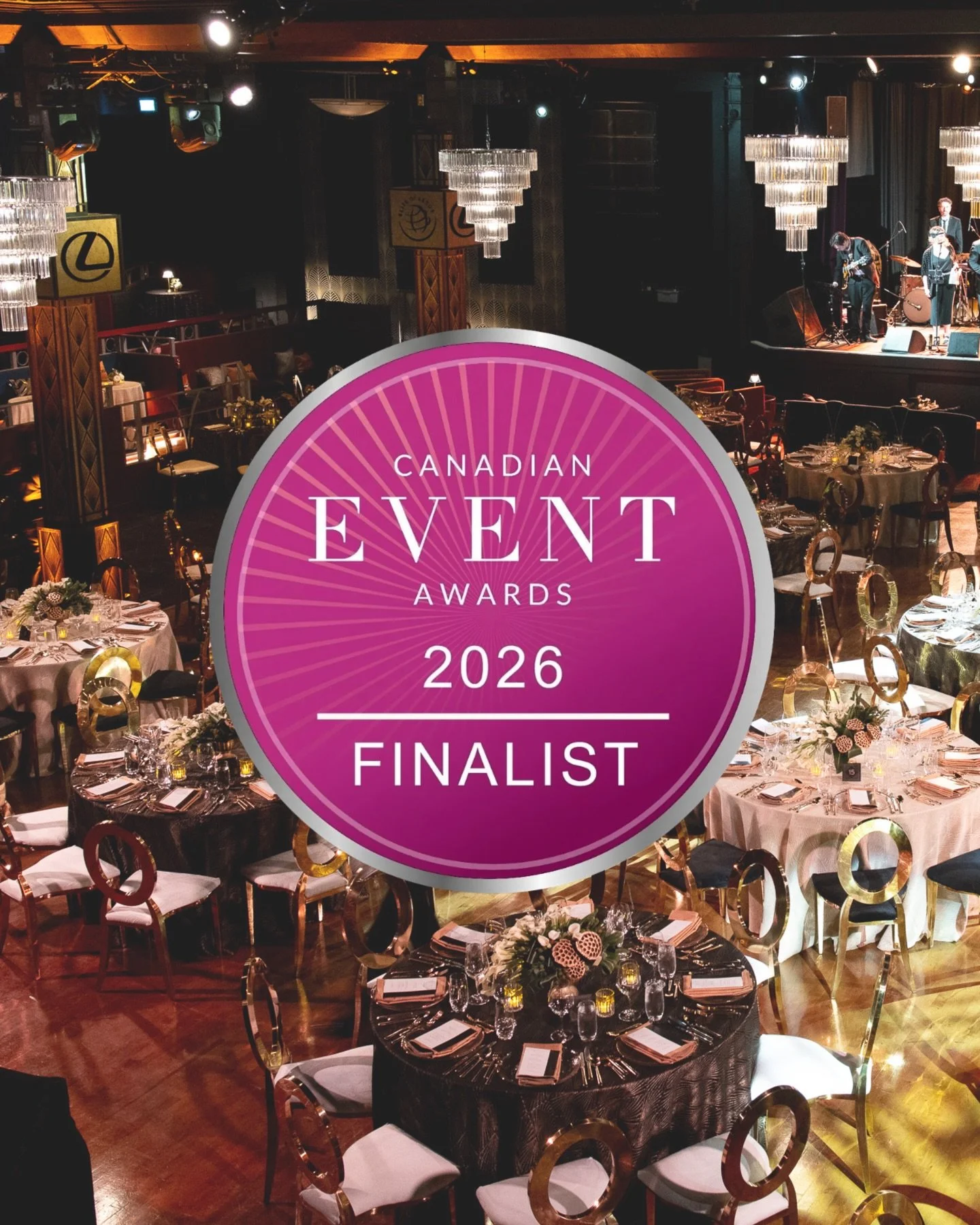 We are thrilled to be named Finalists for &ldquo;Best Catered Experience&rdquo; by @canadianspecialevents, recognized for two remarkable events:

Elite of Lexus Dinner x Commodore Ballroom
Vancouver Opera Gala

Both evenings were a celebration of tho