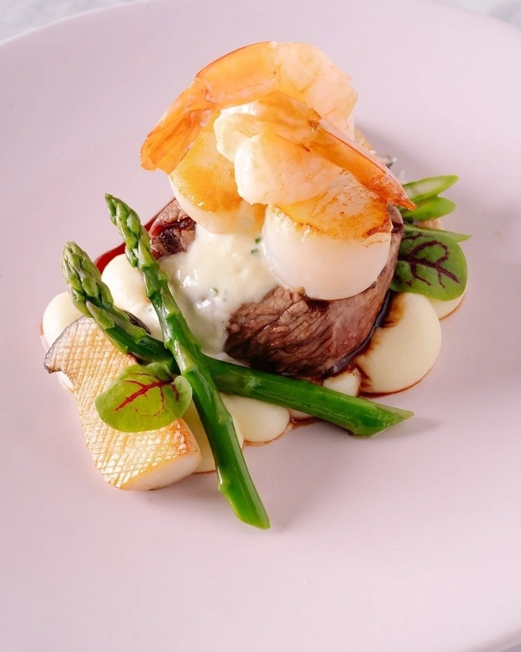 Meet your new obsession 😏🔥​​​​​​​​
​​​​​​​​
Say hello to our Surf &amp; Turf &mdash; where land meets sea in the most delicious way possible.​​​​​​​​
​​​​​​​​
AAA grilled striploin 🥩​​​​​​​​
Juicy tiger prawns 🦐​​​​​​​​
Buttery scallops​​​​​​​​
C