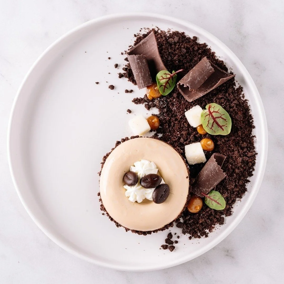 ☕🍫 NEW: Chocolate &amp; Espresso Dream Dessert 🍫☕

Say hello to your new obsession.

Silky smooth espresso panna cotta meets a bold little kick of coffee love, topped with luscious Kahl&uacute;a gel for that subtle boozy wink 😉. We&rsquo;ve added 