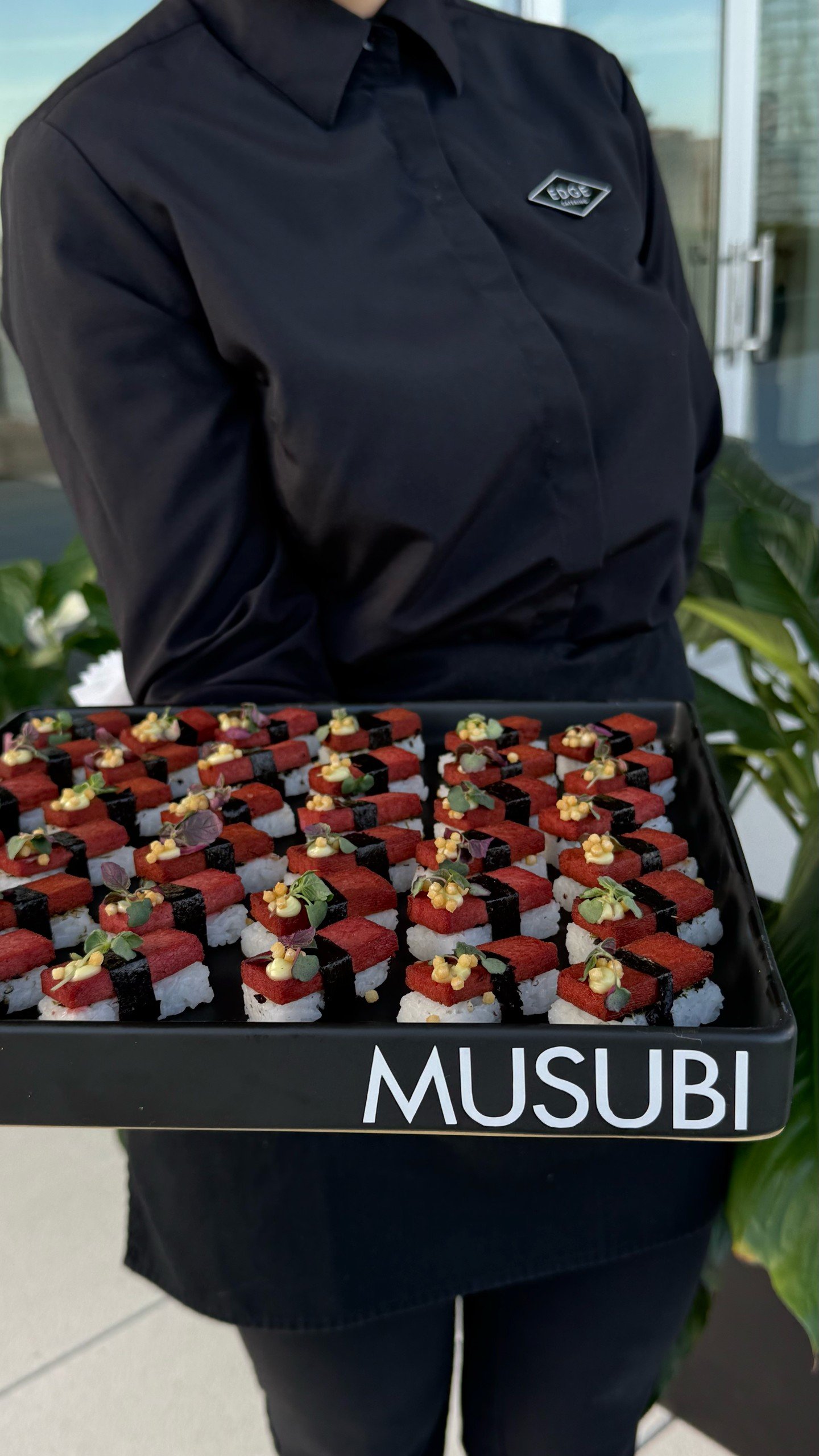 THE VEGAN CROWD PLEASER &mdash; MUSUBI. ✨

Marinated tofu? ✔️
Japanese rice? ✔️
Furikake? ✔️
Masago pearls? ✔️
Ridiculously delicious? 1000% YES.

Our musubi is the kind of snack that says &ldquo;I&rsquo;ll just have one&rdquo; and then mysteriously 