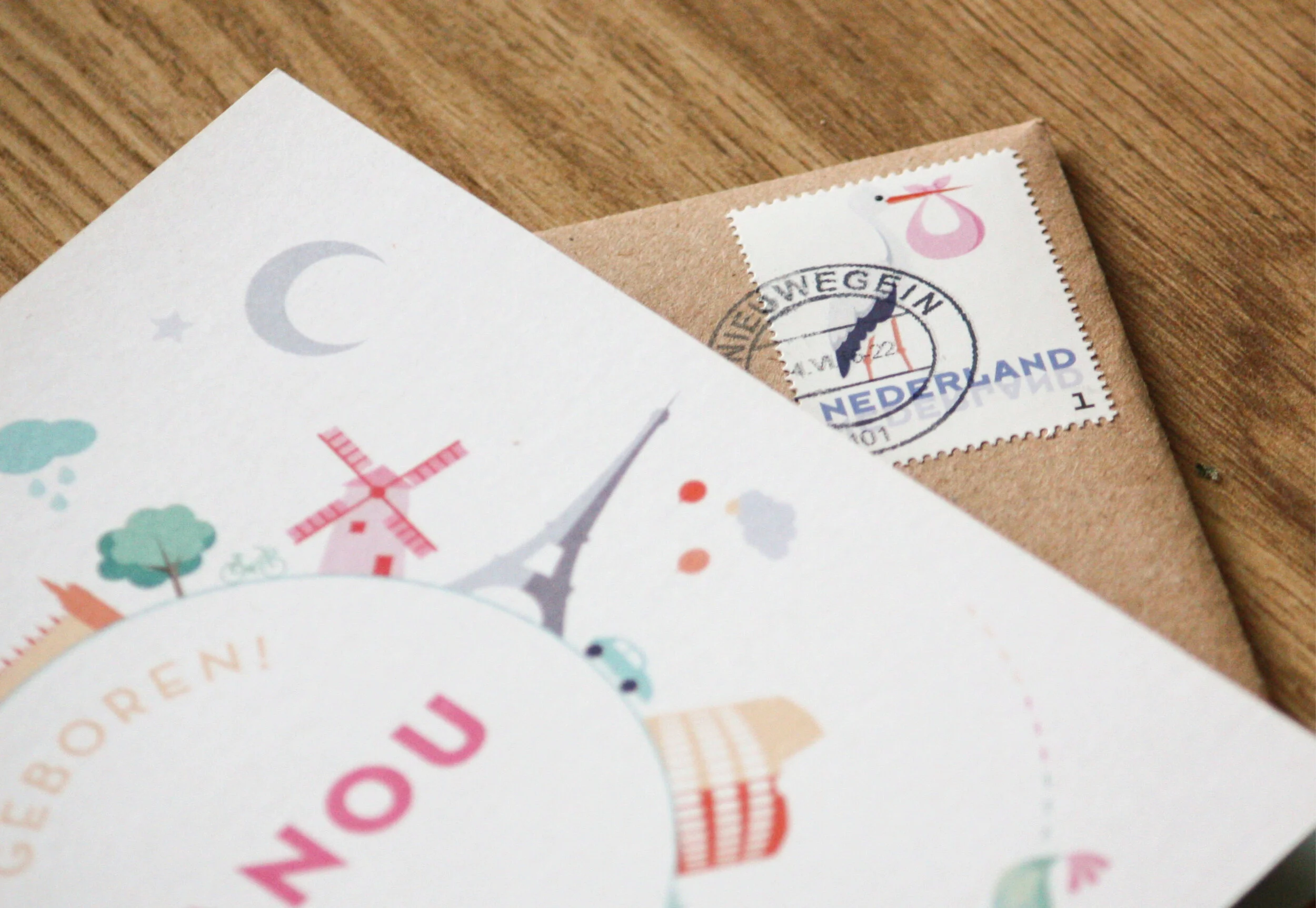 Birth Card Manou