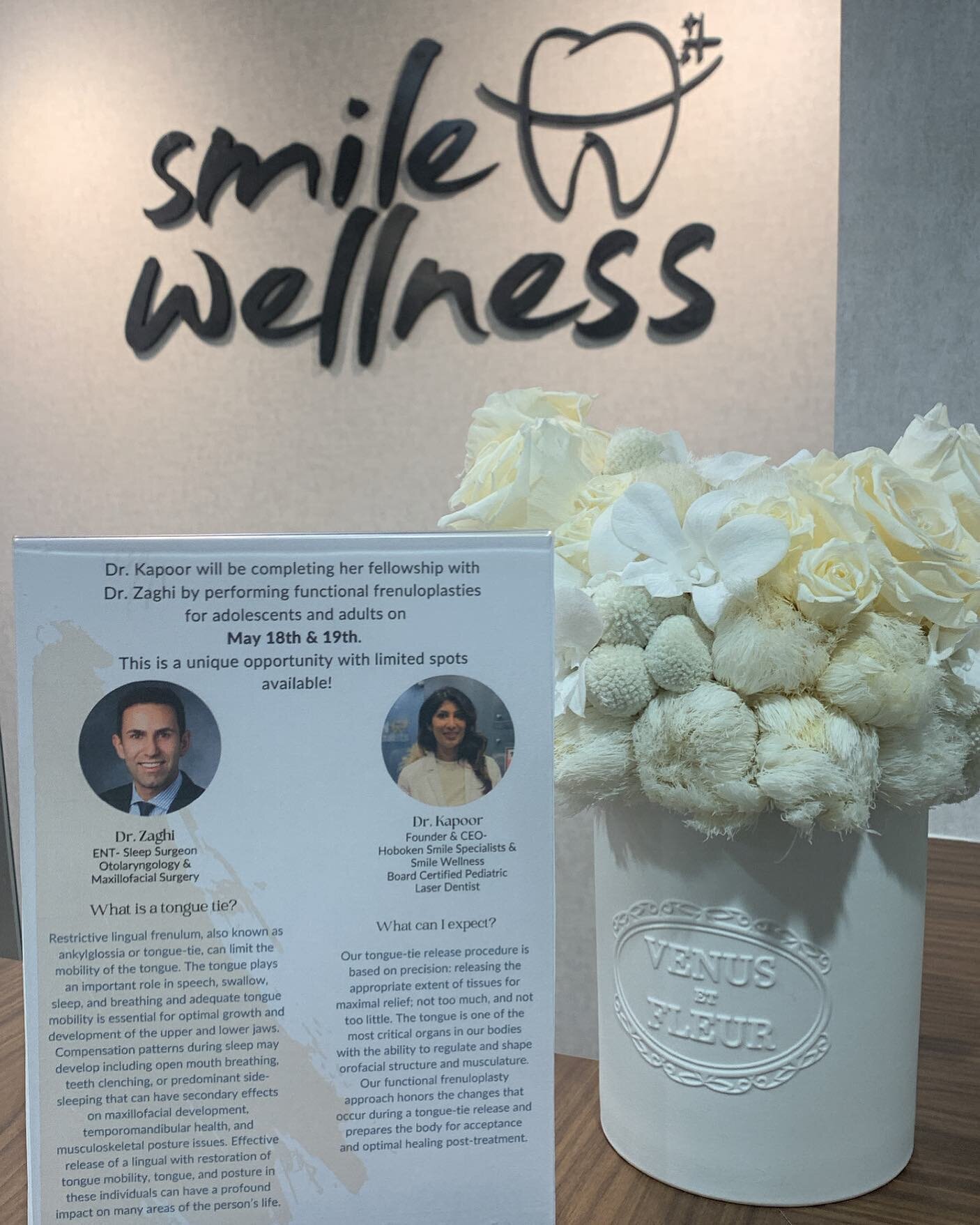 Happy May! The countdown to Dr. Kapoor&rsquo;s mini residency, performing functional frenuloplasties, officially begins! If you are or know an adolescent or adult, don&rsquo;t let them miss this life changing procedure on May 18th &amp; 19th! Message