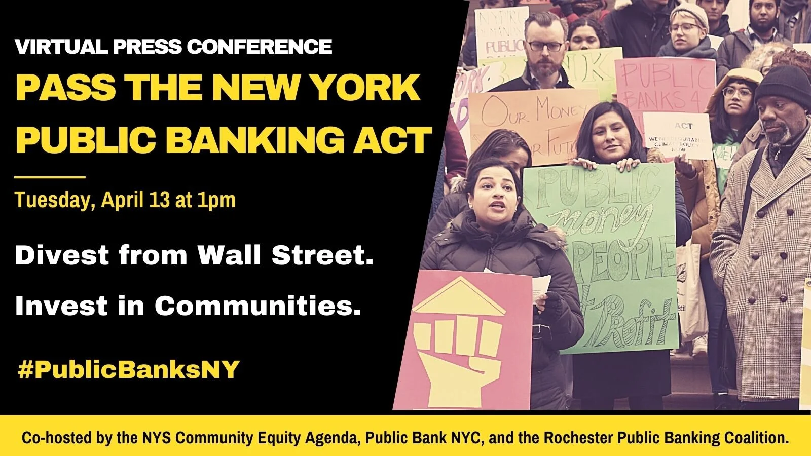 Pass the New York Public Bank!