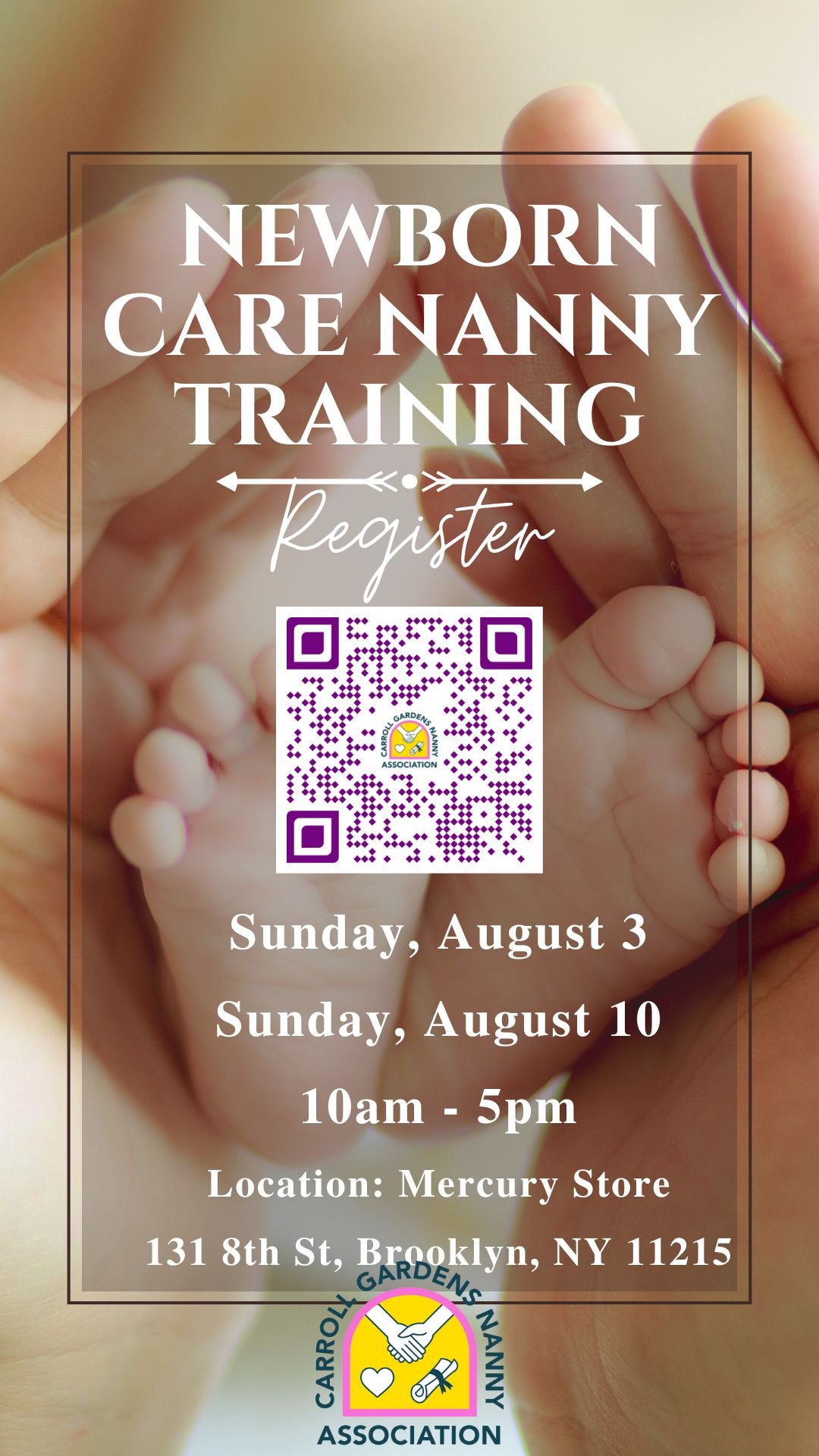 Newborn Care Nanny Training in English