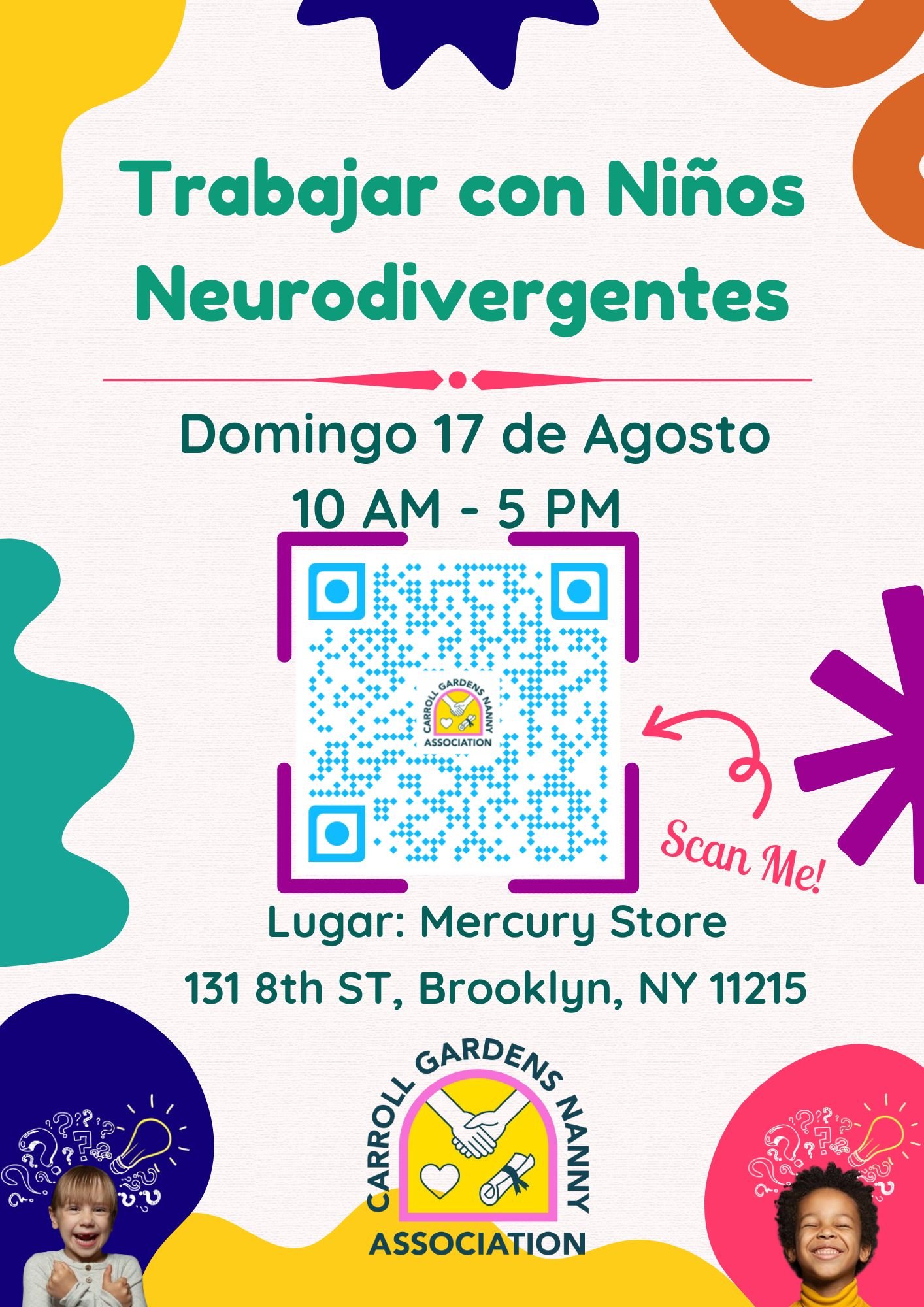 Entrenamiento: Trabajando con Ni帽os Neurodivergentes