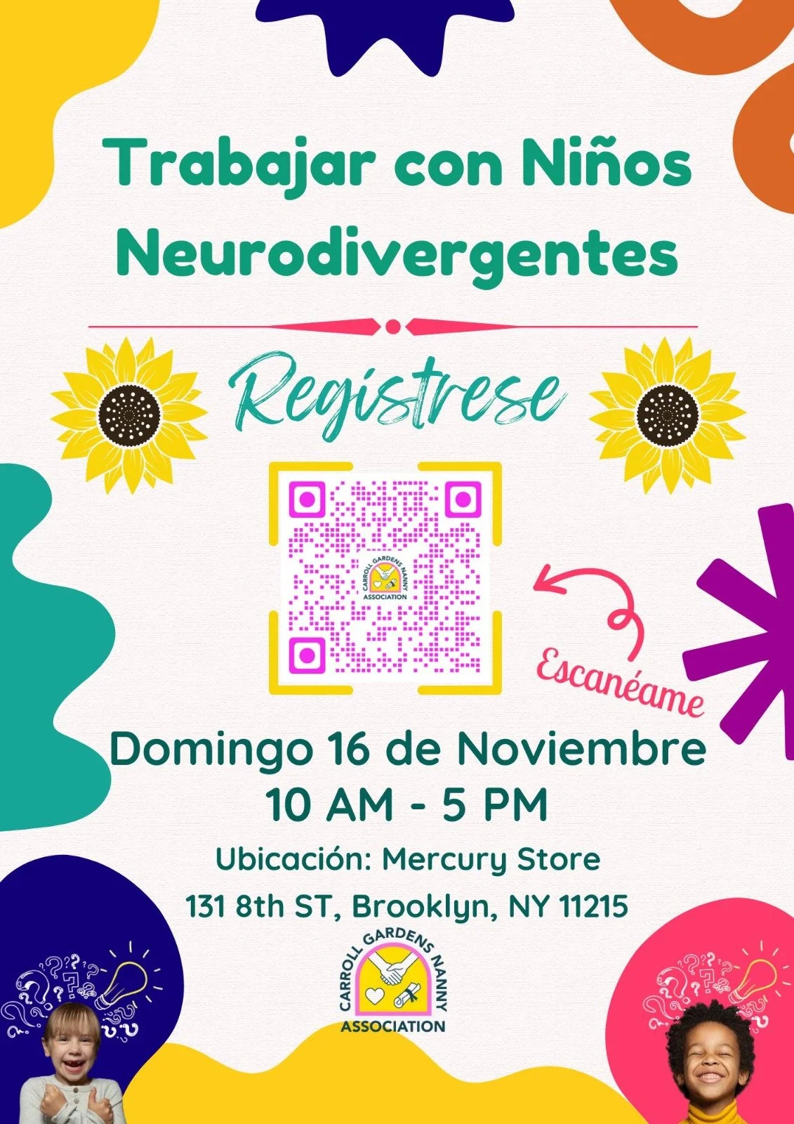 Entrenamiento: Trabajando con Niños Neurodivergentes