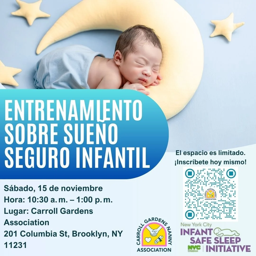 Entrenamiento sobre sueno seguro infantil