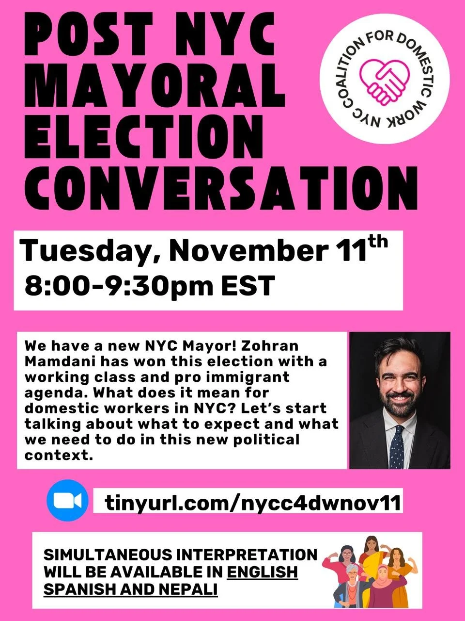 NYC Coalition for Domestic Work General Meeting