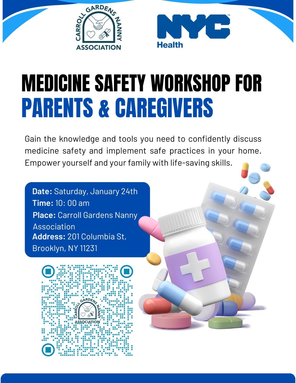 Medicine Safety Workshop for Caregivers