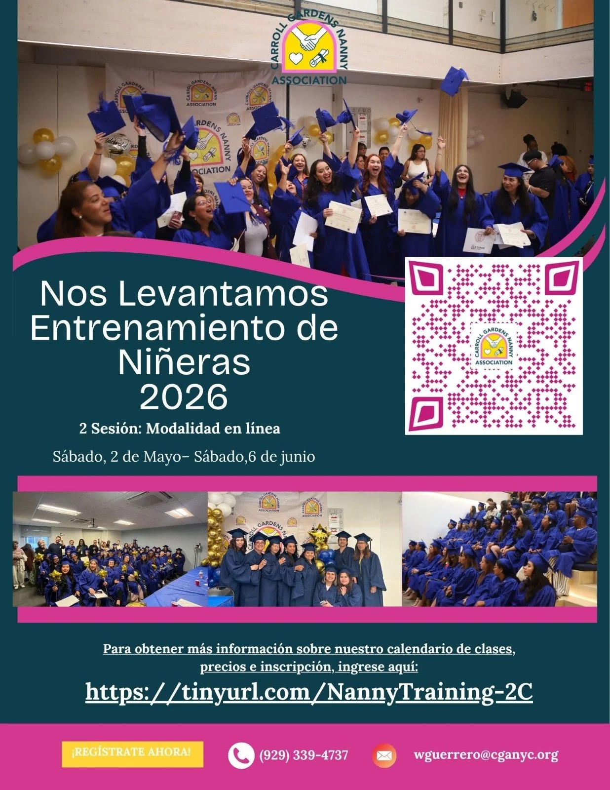 En Línea Nos Levantamos Entrenamiento de Niñeras