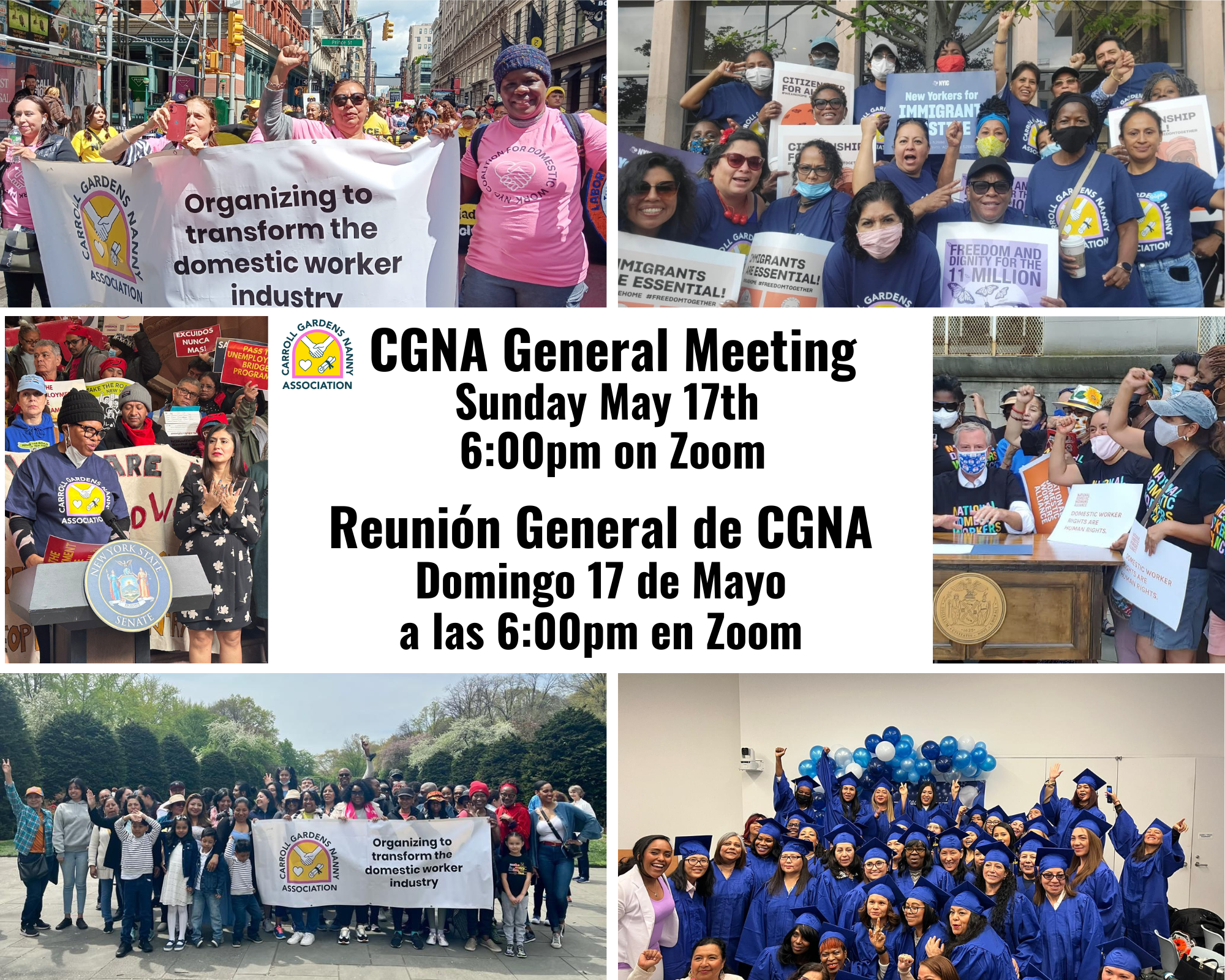 May CGNA General Meeting 