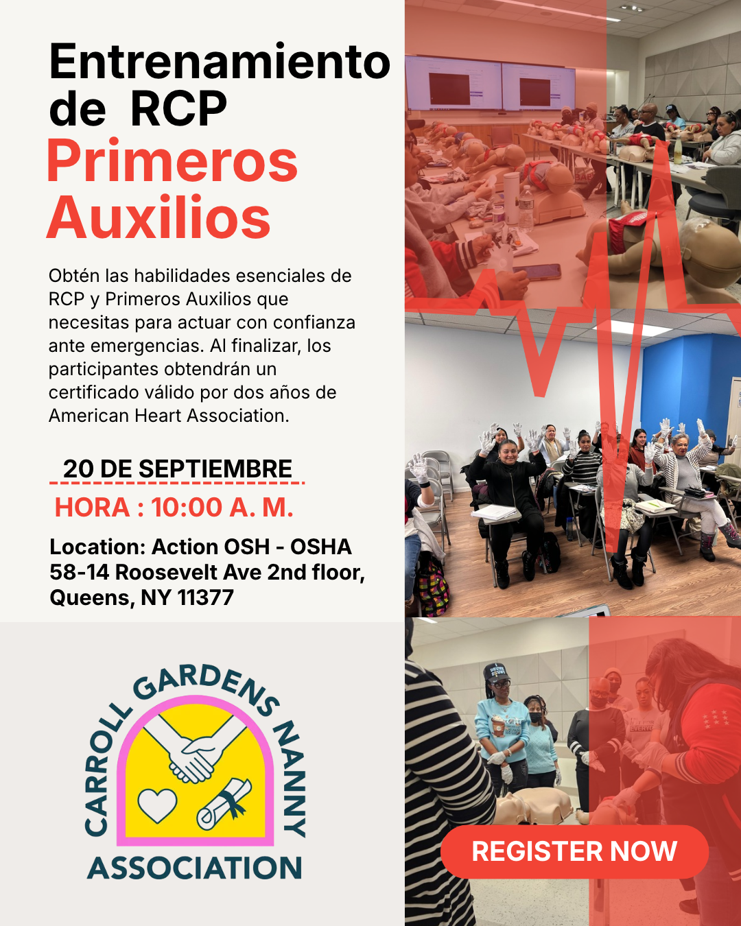 RCP &amp; Primeros Auxilios 