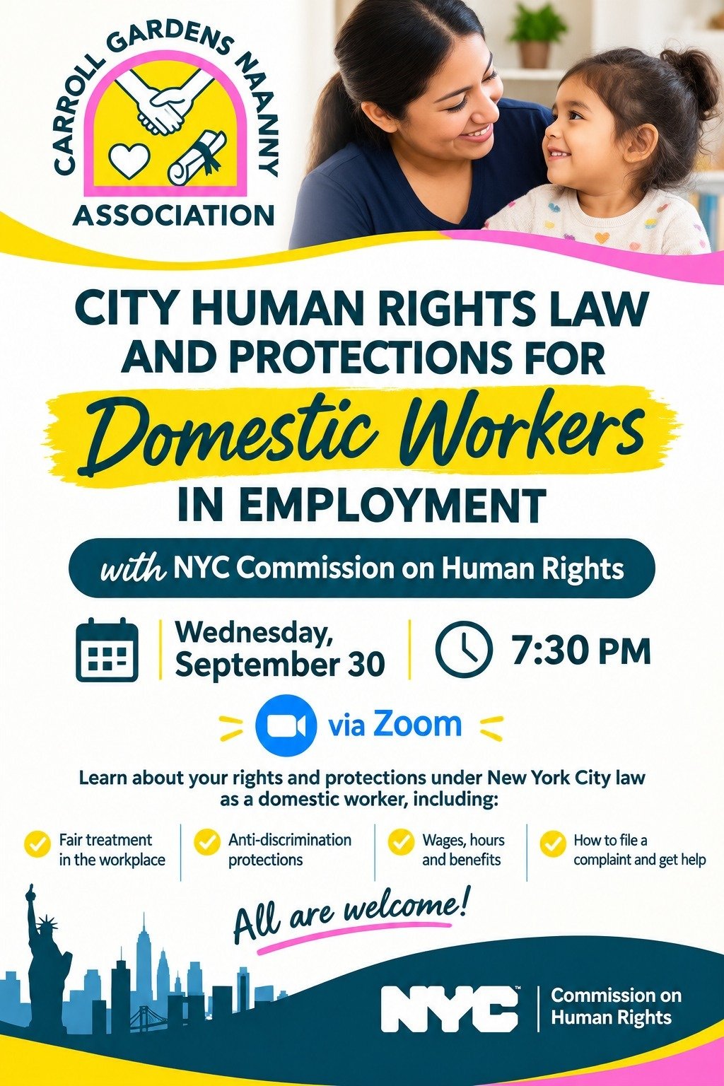City human rights law and protections for Domestic Workers