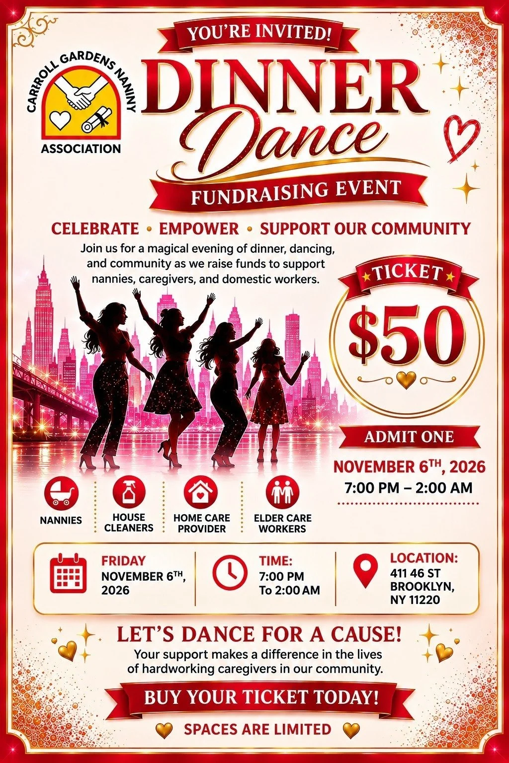 Dinner Dance Fundraising Event 2026