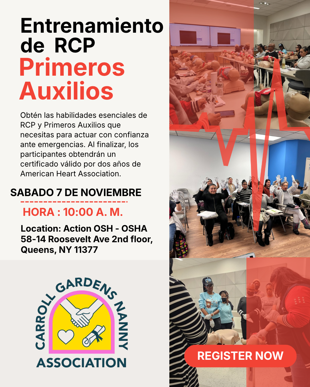 RCP &amp; Primeros Auxilios 