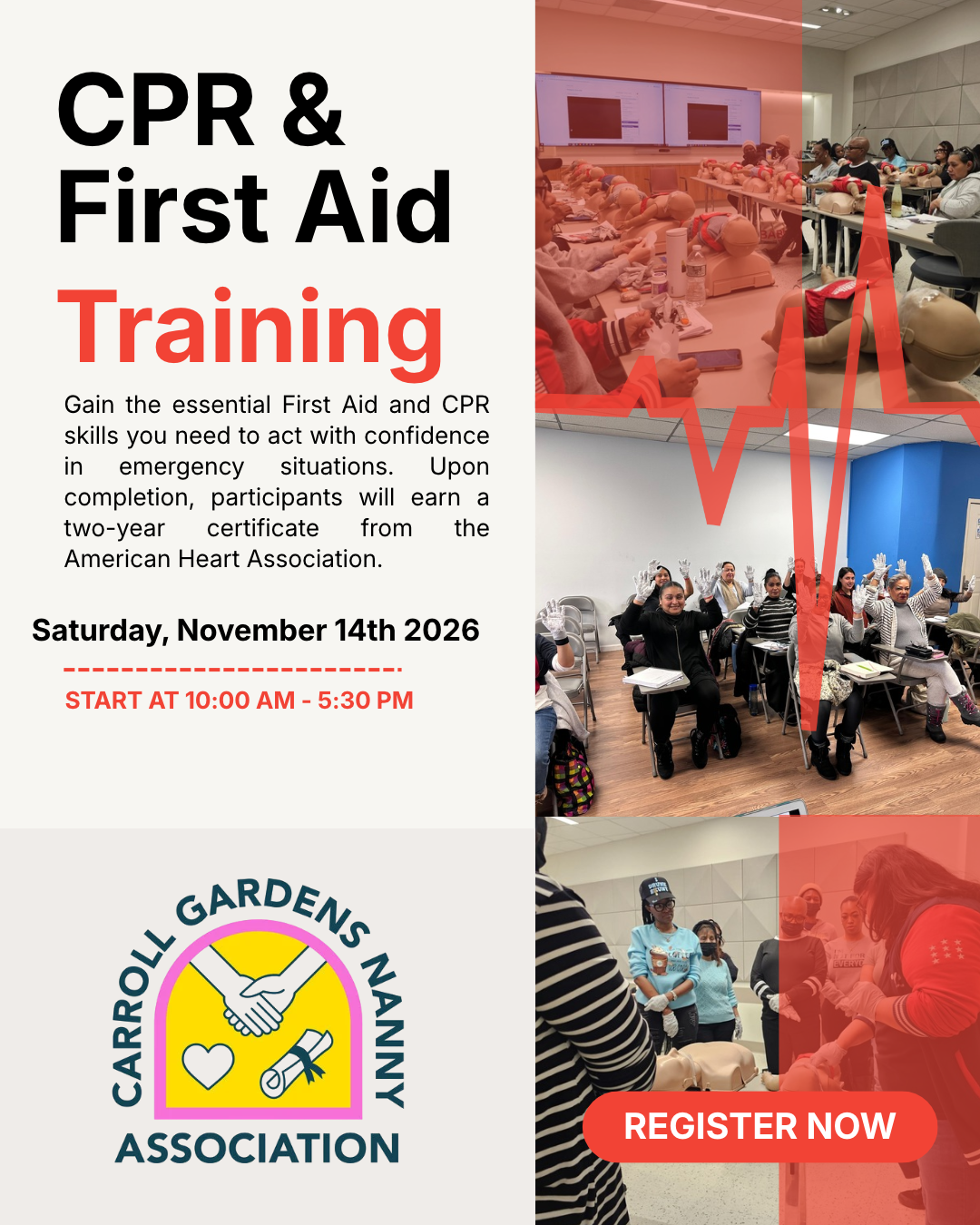 CPR &amp; First Aid Training 