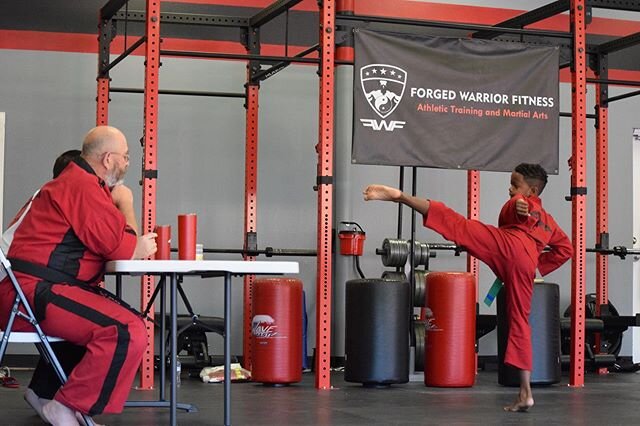 &quot;Your mastery depends on focus, patience, and practice. Not on luck.&quot; -Robin Sharma

#martialarts #martialartstraining #pearlandtx #friendswoodtx #pearlandmartialarts #training #discipline #kata #sparring #fwf #forgedwarriorfitness #fwfathl