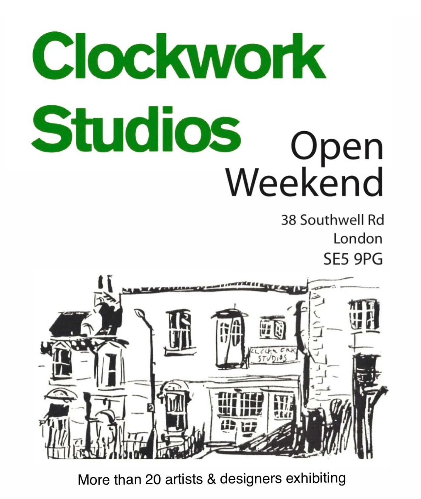 Save the dates!

Clockwork Studios will be open for our annual Open Studio weekend.

Friday 5 Dec 6pm - 9pm
Saturday 6 Dec 11am - 5pm
Sunday 7 Dec 11am - 5pm

38 Southwell Rd
London SE5 9PG

I will be exhibiting a selection of vintage and antique tex