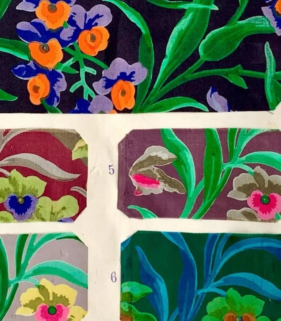 Antique French printed textile design, 1920&rsquo;s.

Preparing a curated selection of vintage textile designs to show at The London Textile Fair. See you there!

STAND U7 
PRINT DESIGN &amp; ARCHIVE
THE LONDON TEXTILE FAIR

Tuesday 13th &amp; Wednes