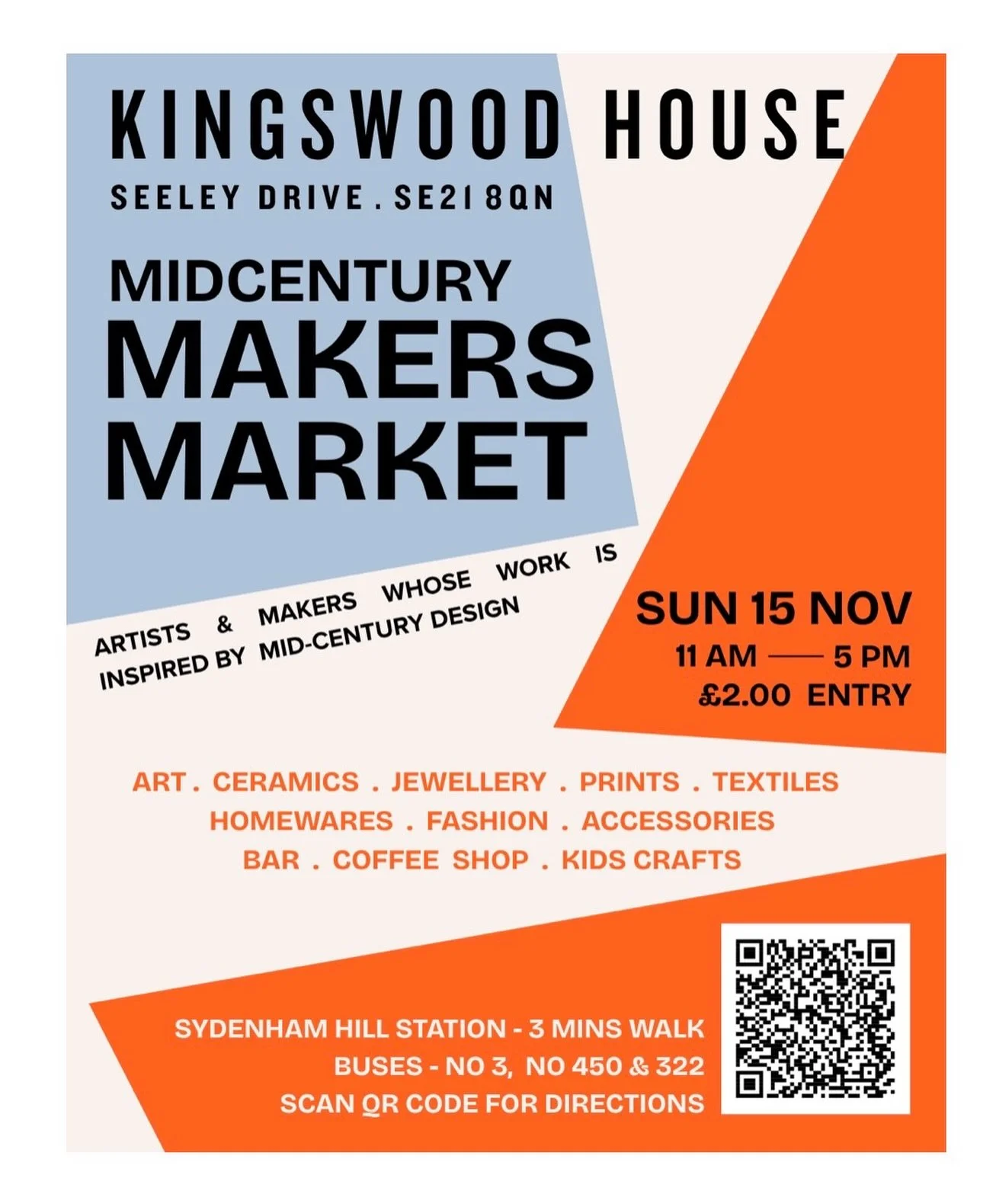 SAVE THE DATE!

Delighted to be taking part in the midcentury modern fair @kingswood.house in Sydenham on Sunday 15 November from 11am - 5pm.
I will be showing a curated selection of framed original antique and vintage hand-painted and printed textil