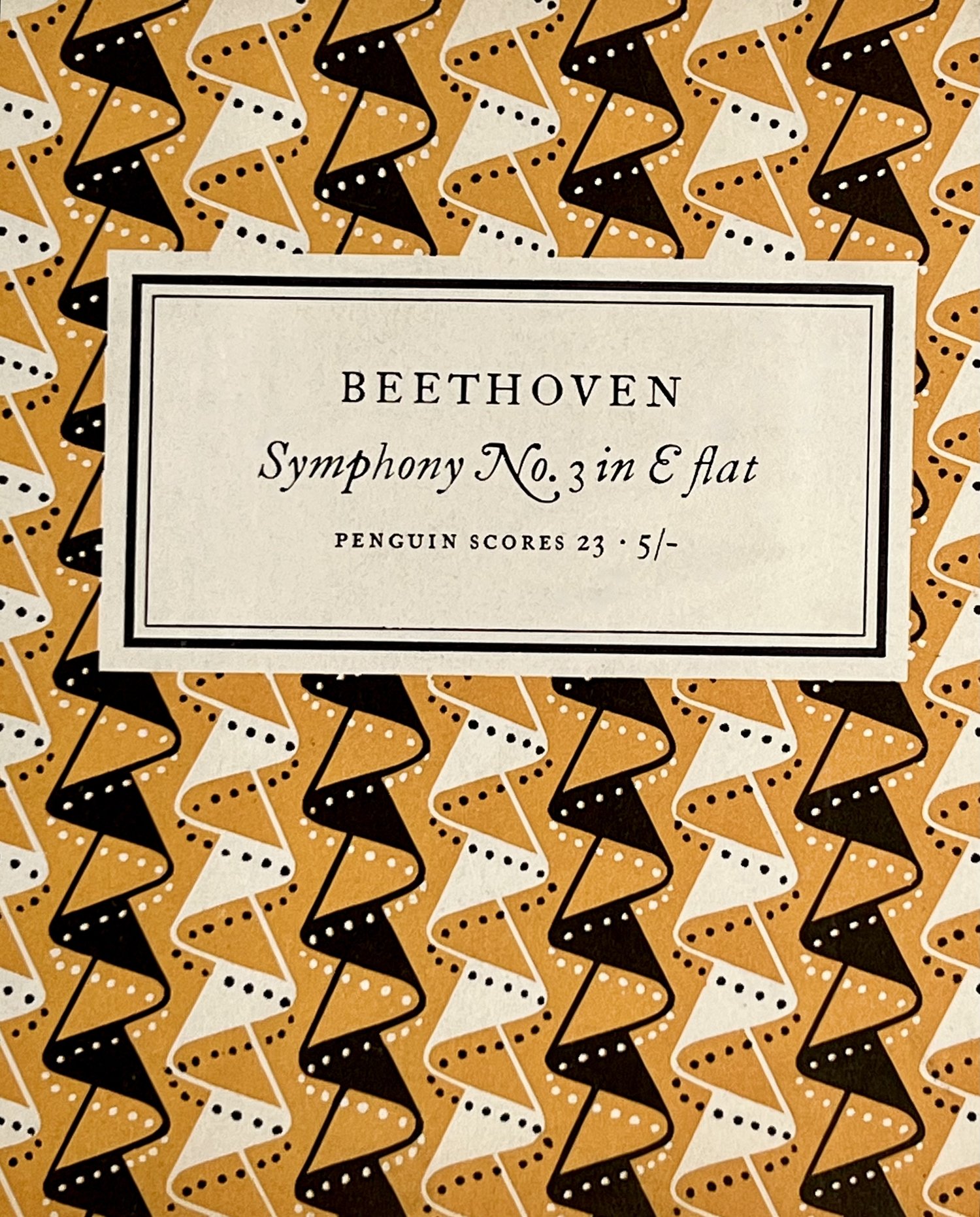 Framed Vintage Beethoven & Bach Music Scores