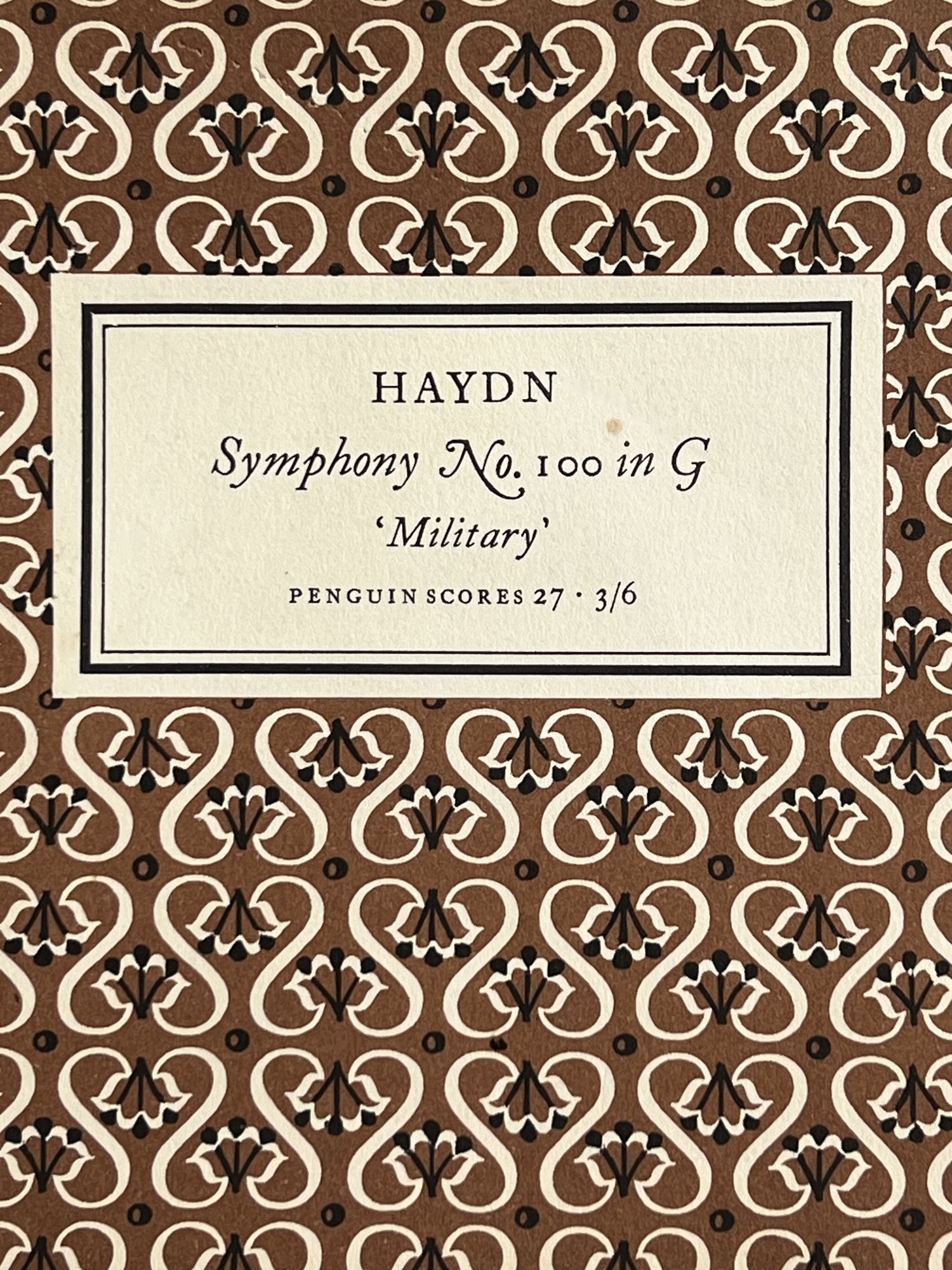 Framed Vintage Beethoven & Haydn Music Scores