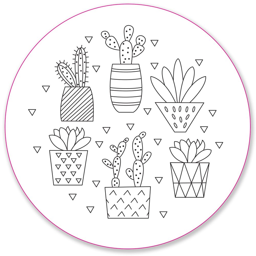Blooms & Succulents Embroidery Pattern Transfers Set of 10 from Peter  Pauper Press — Ingalls Homestead