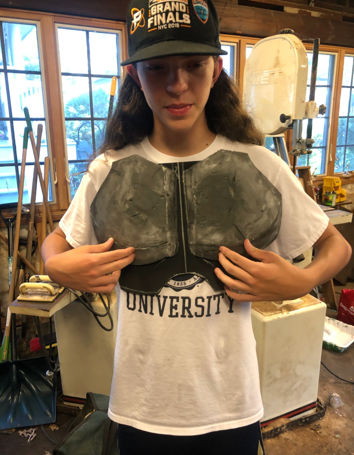 Forming McCree's chestplate
